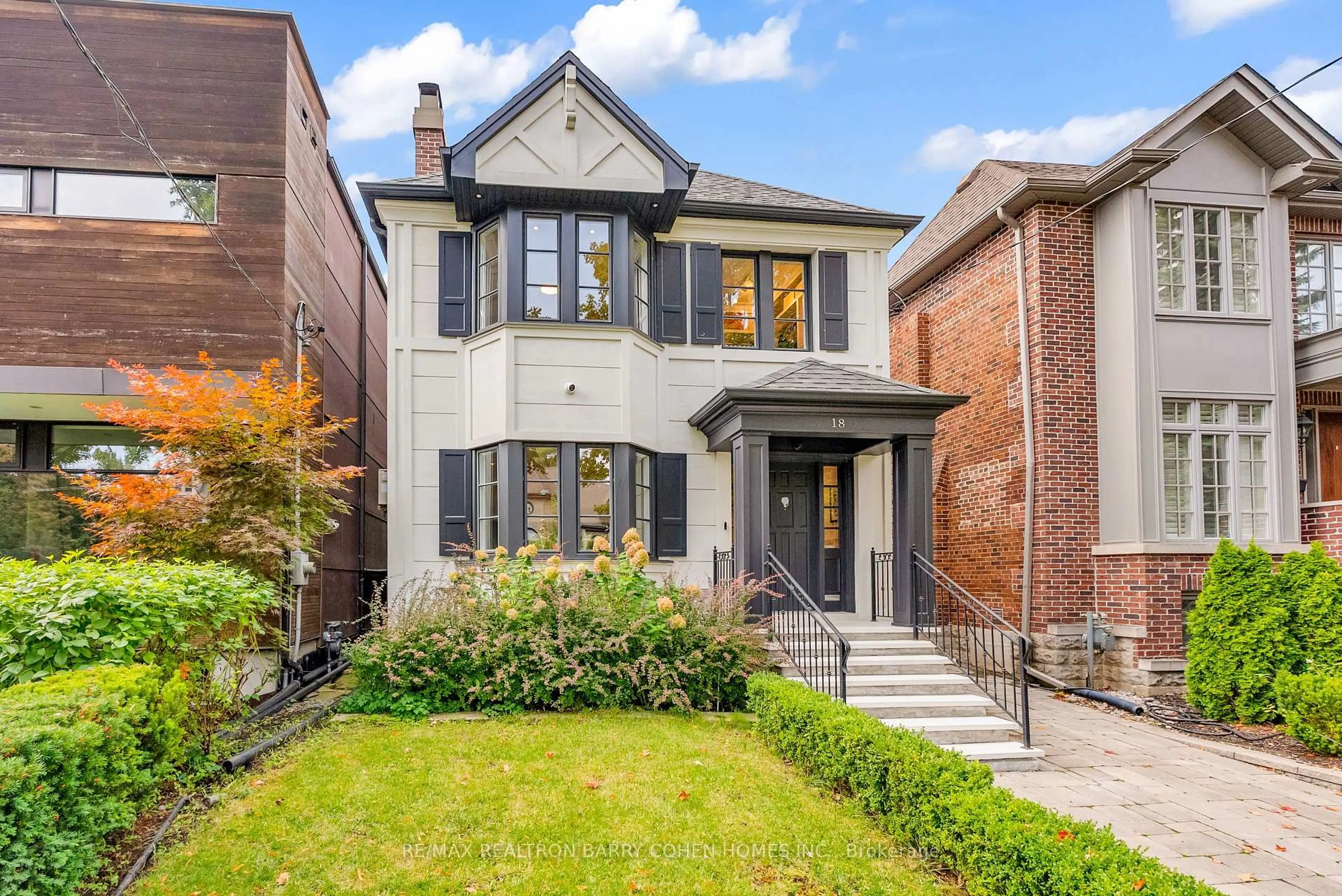 Home with brick exterior material, street for 18 Astley Ave, Toronto Ontario M4W 3B4