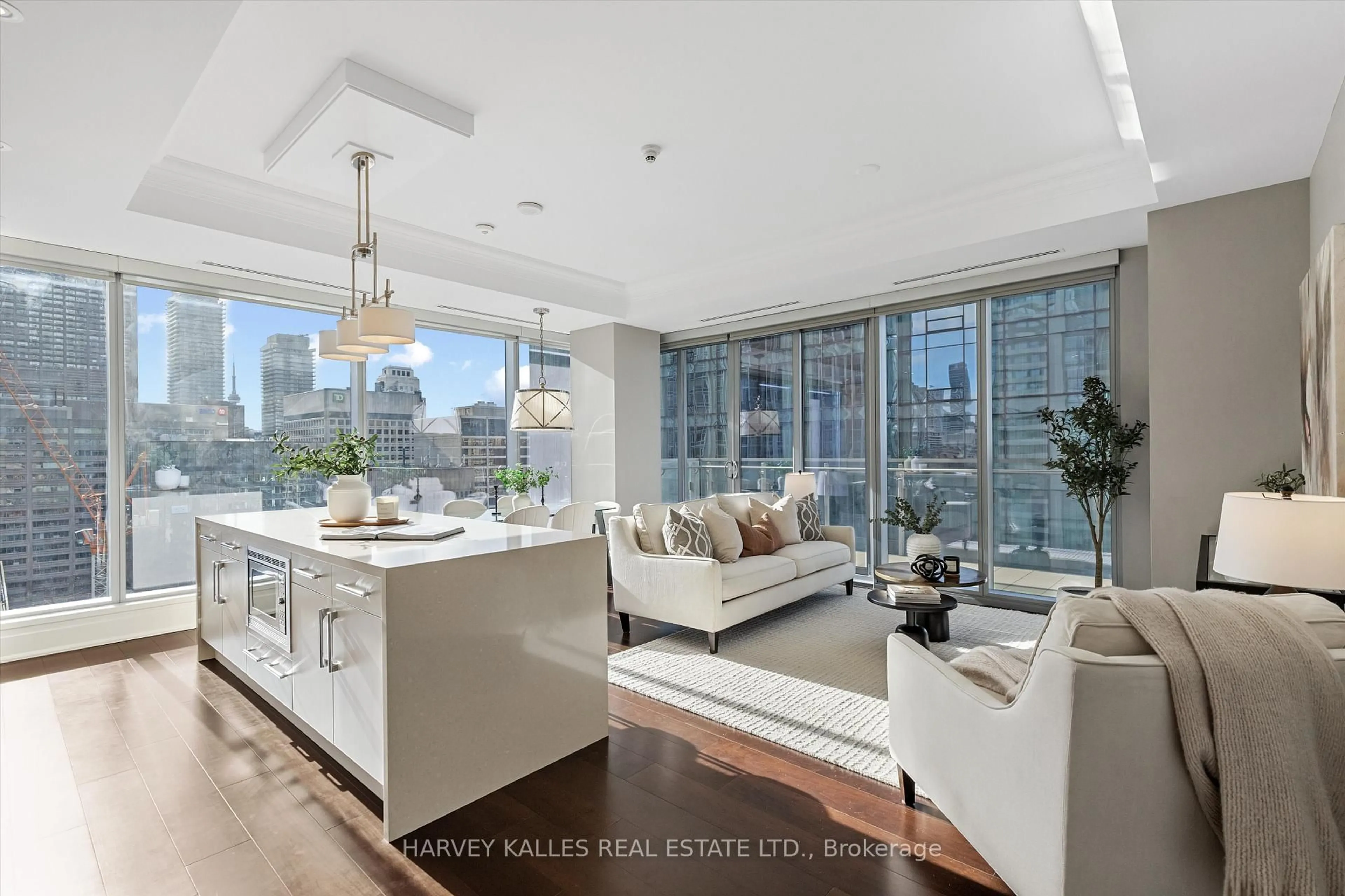 Open concept kitchen, unknown for 55 Scollard St #1805, Toronto Ontario M5R 0A1