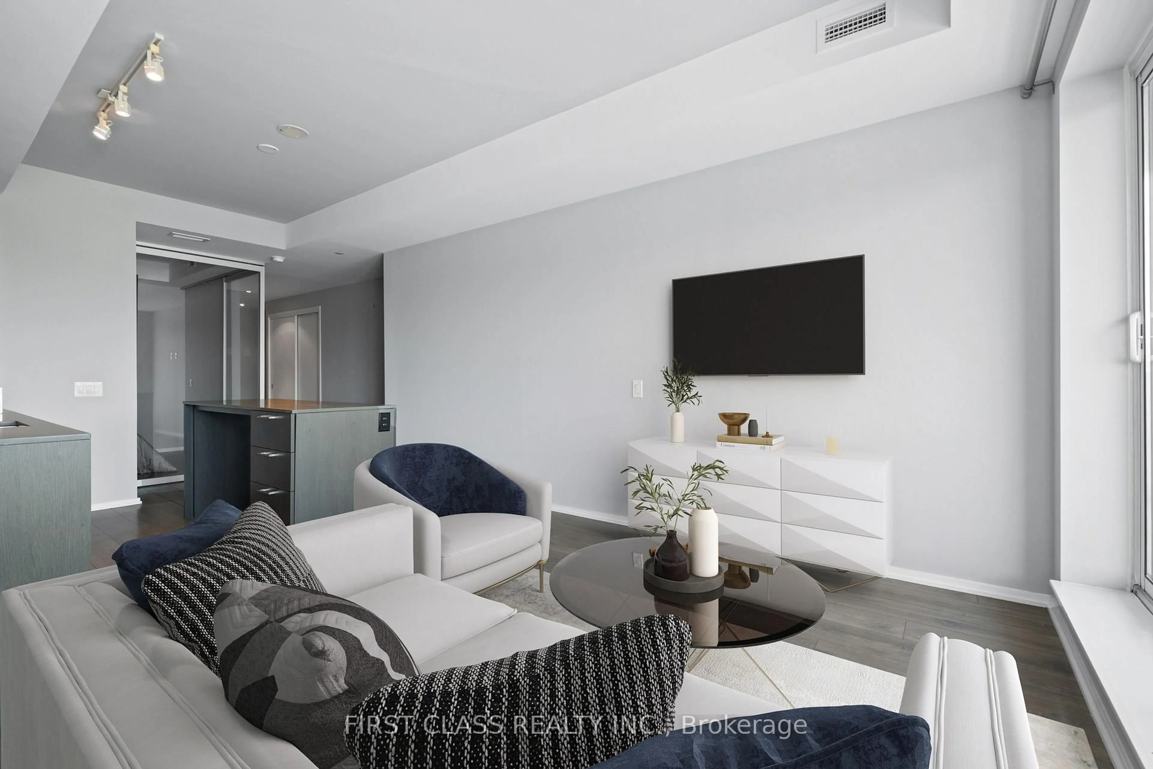 Living room with furniture, unknown for 783 Bathurst St #413, Toronto Ontario M5S 0A8