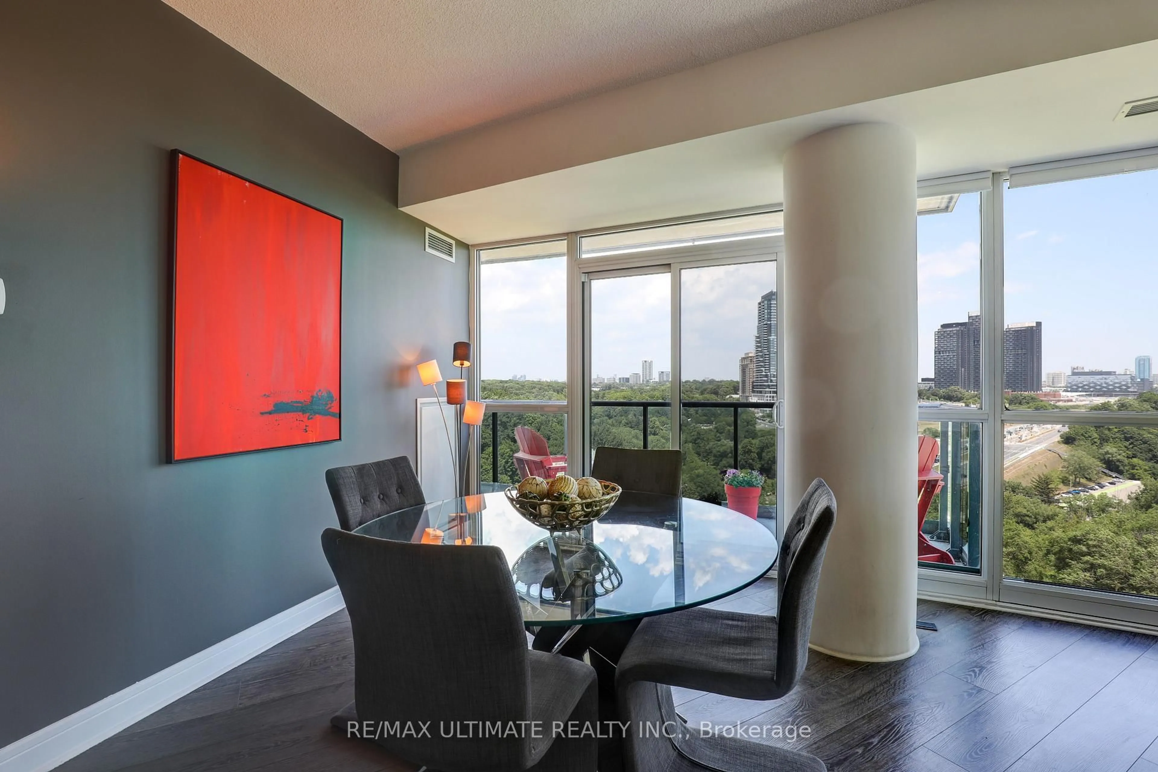 Dining room, unknown for 35 Brian Peck Cres #807, Toronto Ontario M4G 0A5