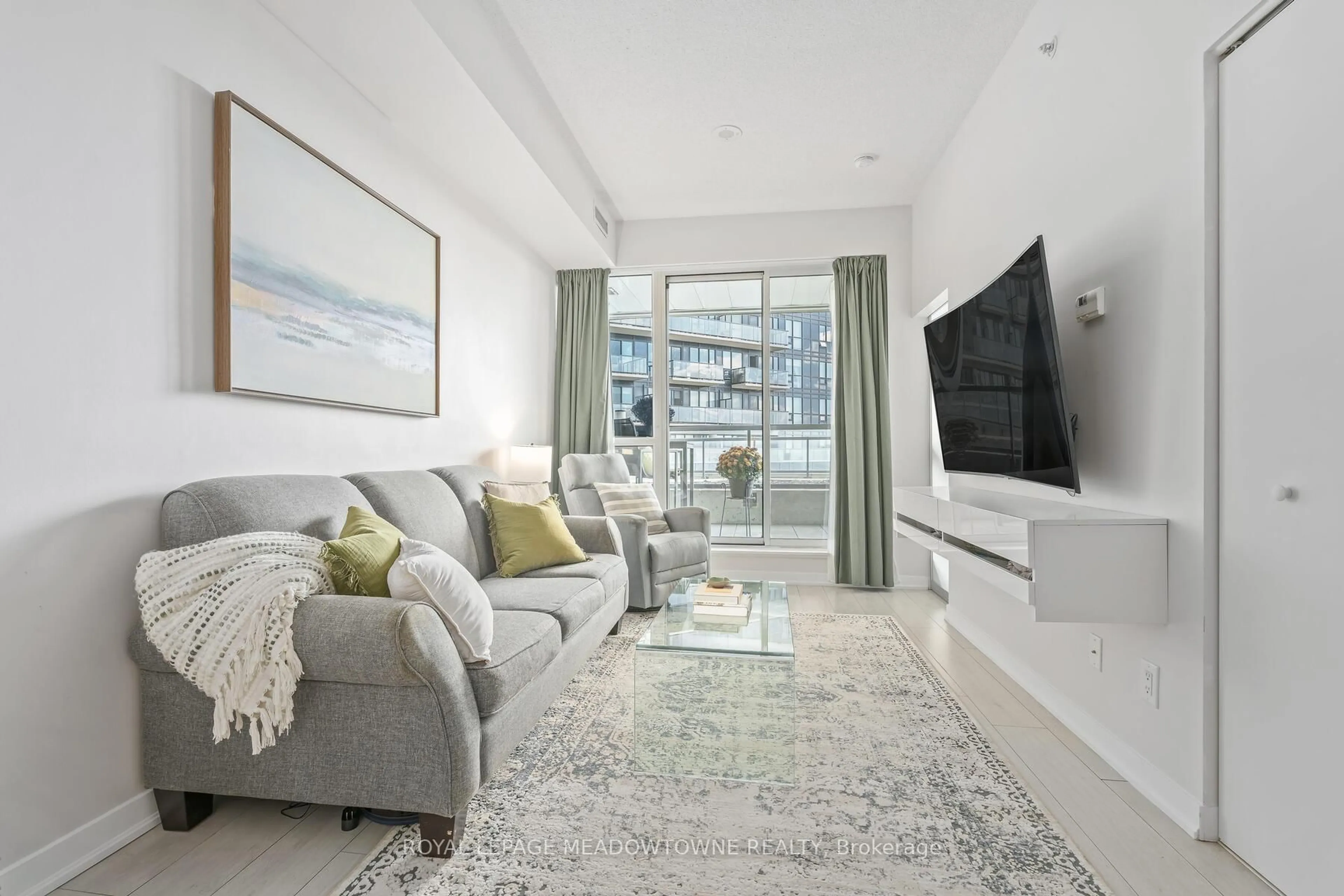 Living room with furniture, unknown for 51 East Liberty St #510, Toronto Ontario M6K 3P8