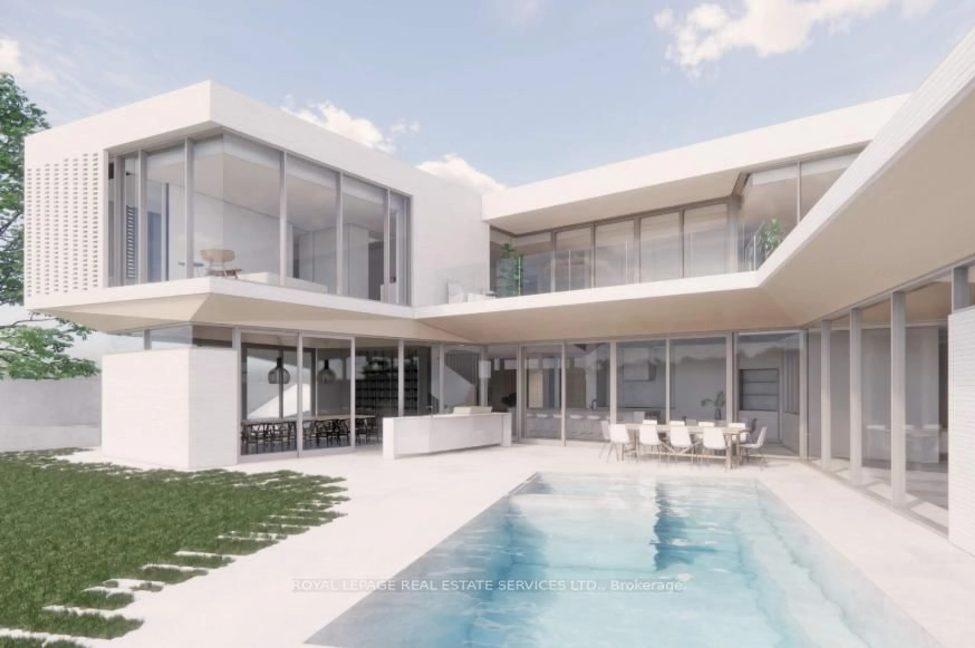 Pool for 3 Saintfield Ave, Toronto Ontario M3C 2M4