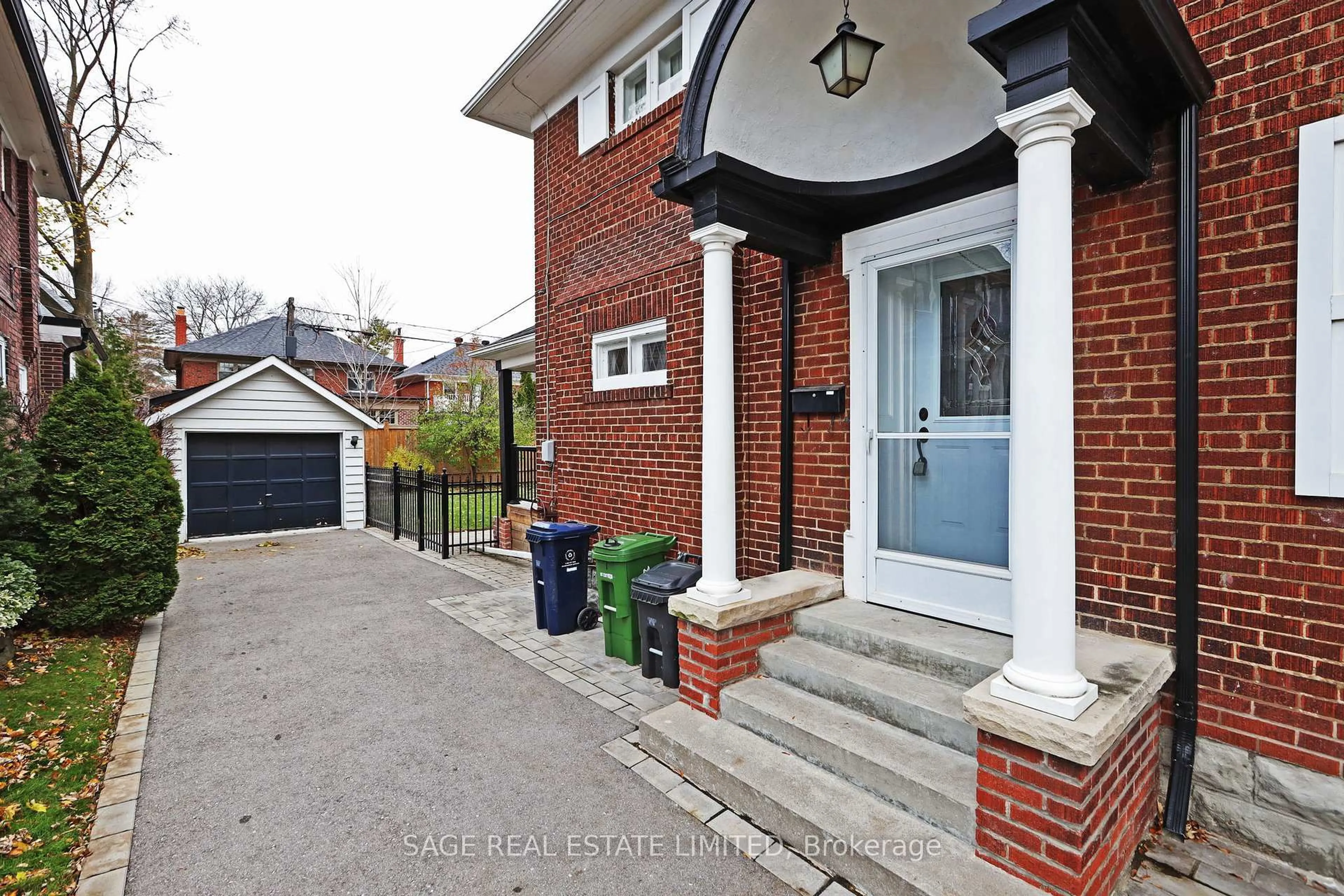 Home with brick exterior material, street for 92 Chatsworth Dr, Toronto Ontario M4R 1R7