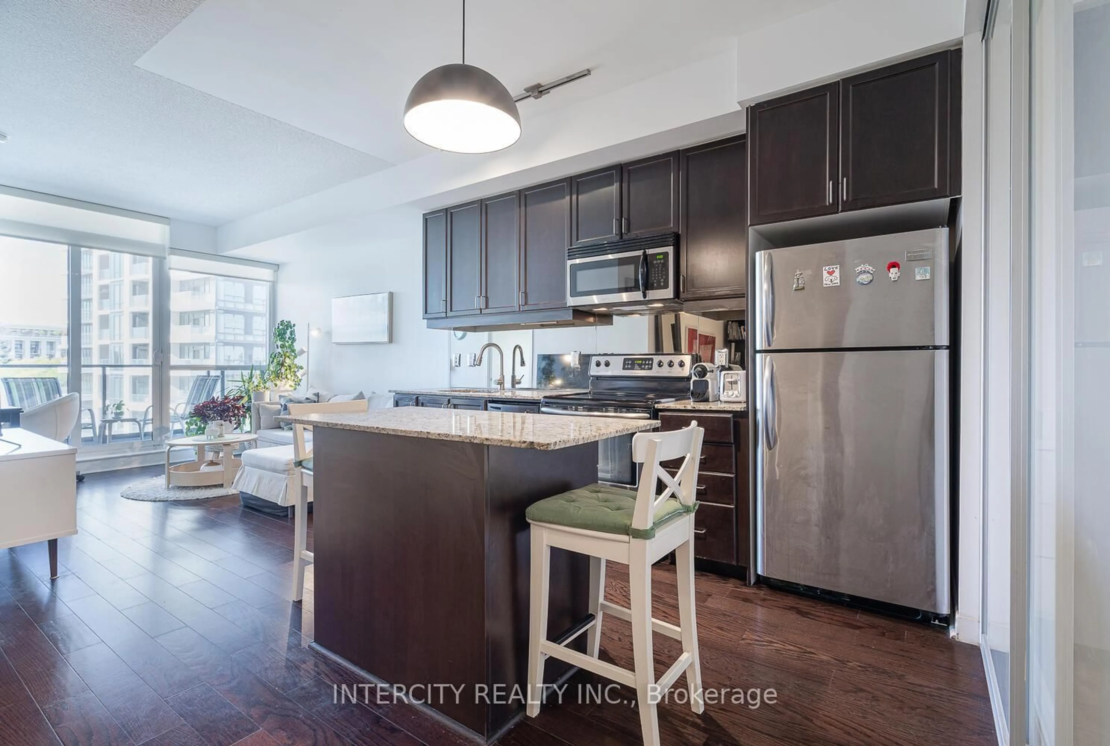Open concept kitchen, unknown for 2885 Bayview Ave #525, Toronto Ontario M2K 0A3