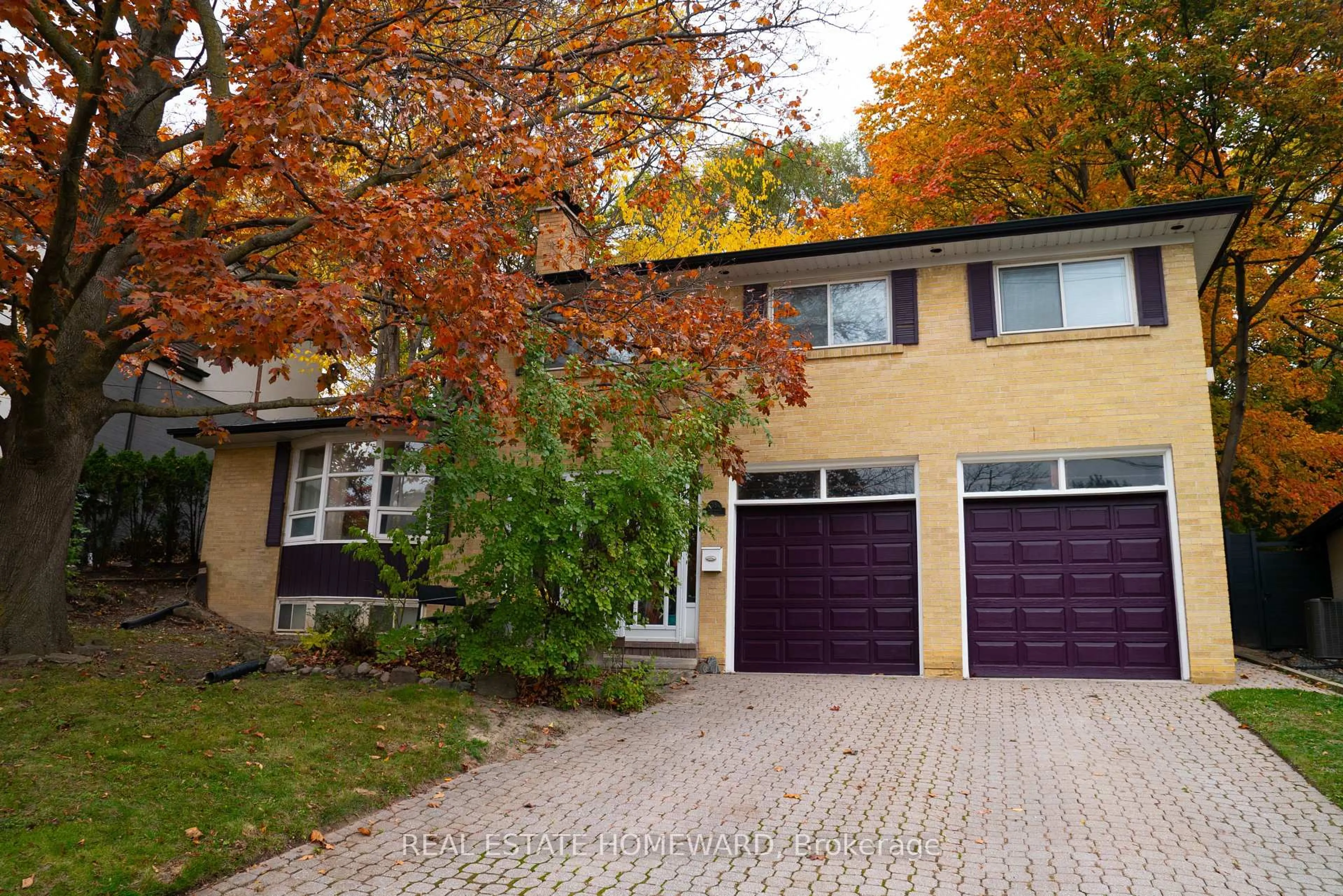 Home with brick exterior material, street for 35 Valentine Dr, Toronto Ontario M3A 3J7