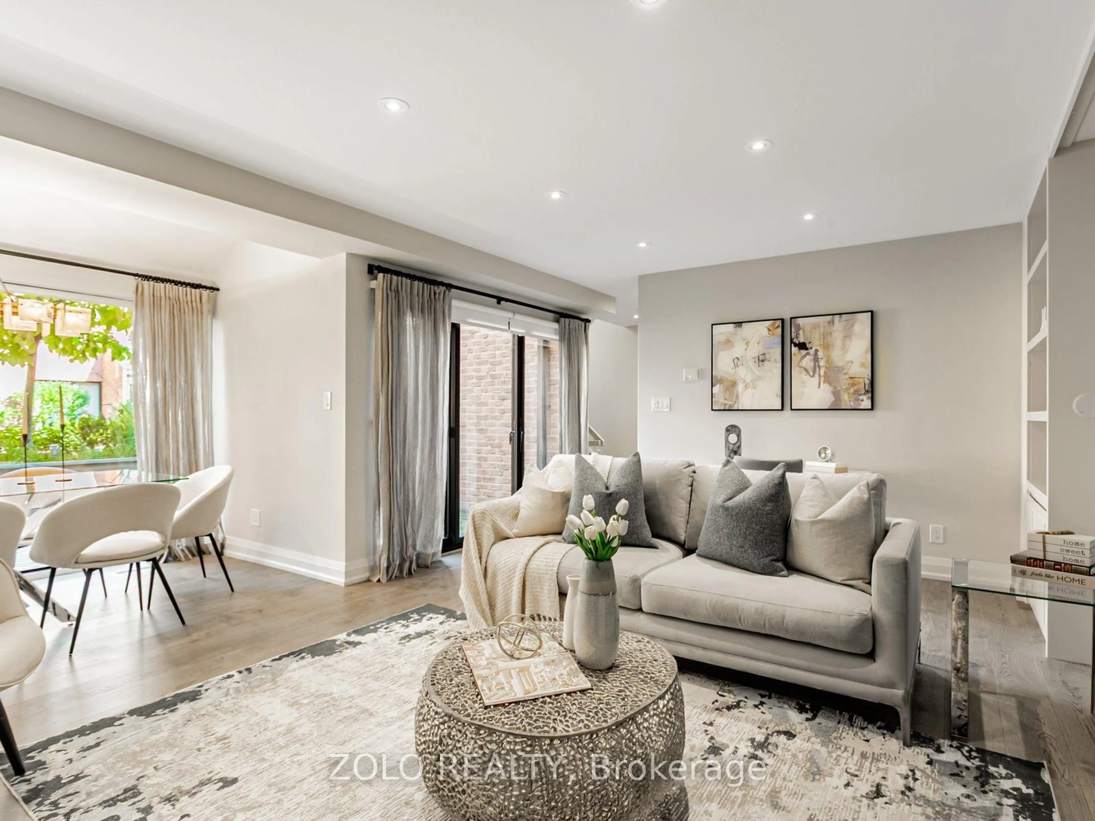 Living room with furniture, unknown for 10 Walker Ave #109, Toronto Ontario M4V 1G2