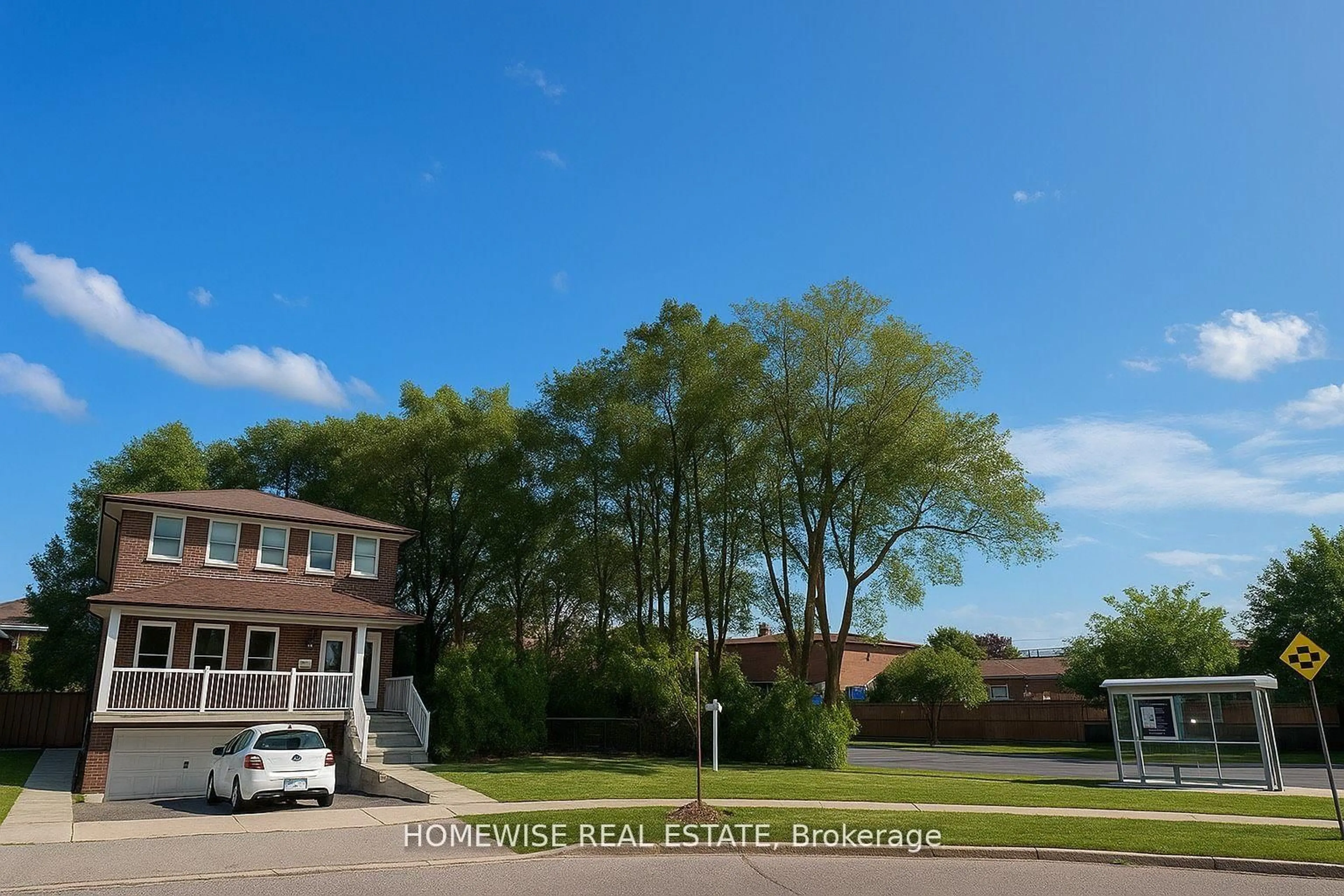 A pic from outside/outdoor area/front of a property/back of a property/a pic from drone, street for 47 Sandale Gdns, Toronto Ontario M3H 3V3