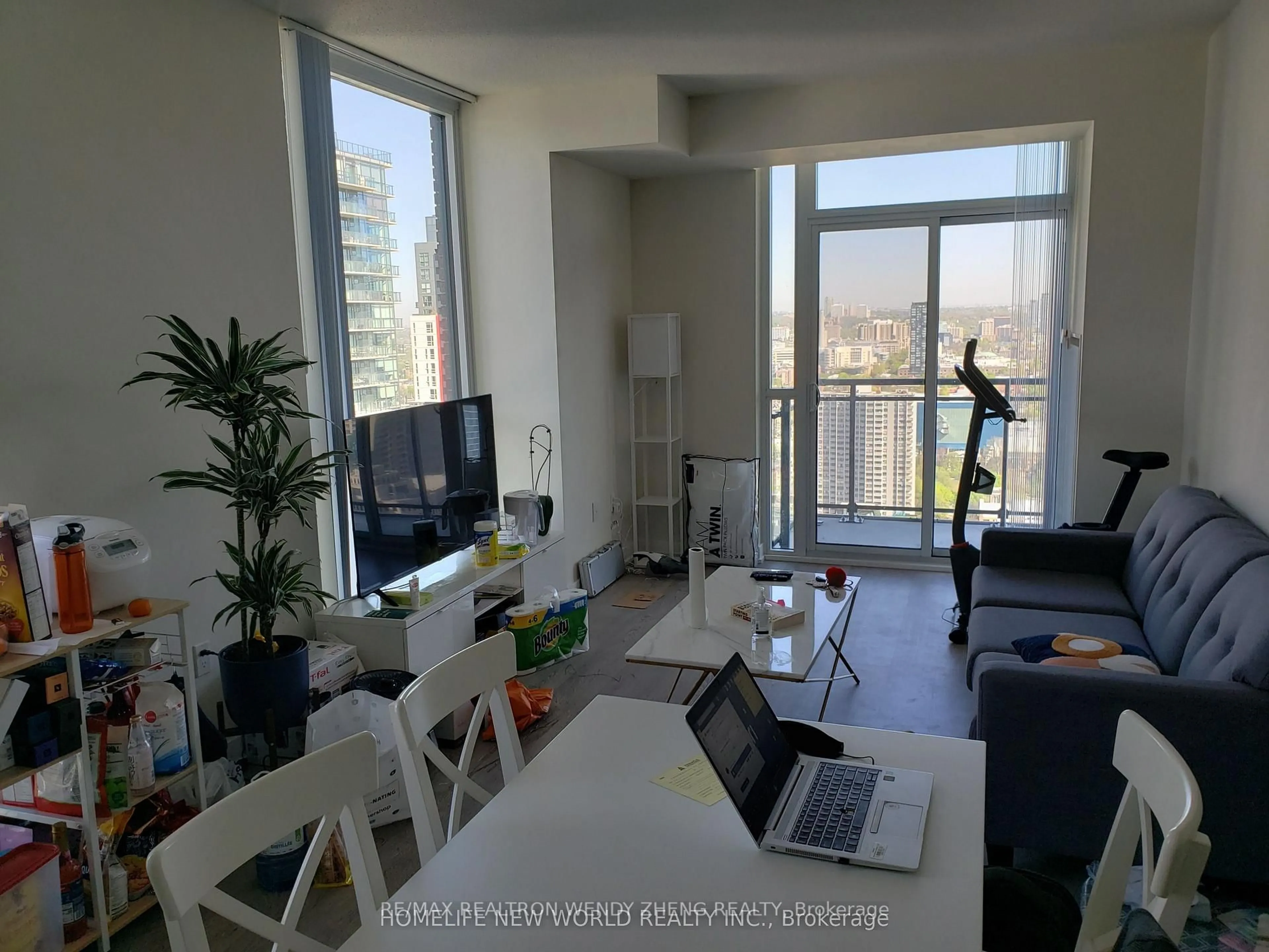 Living room with furniture, unknown for 99 John St #3507, Toronto Ontario M5V 0S6