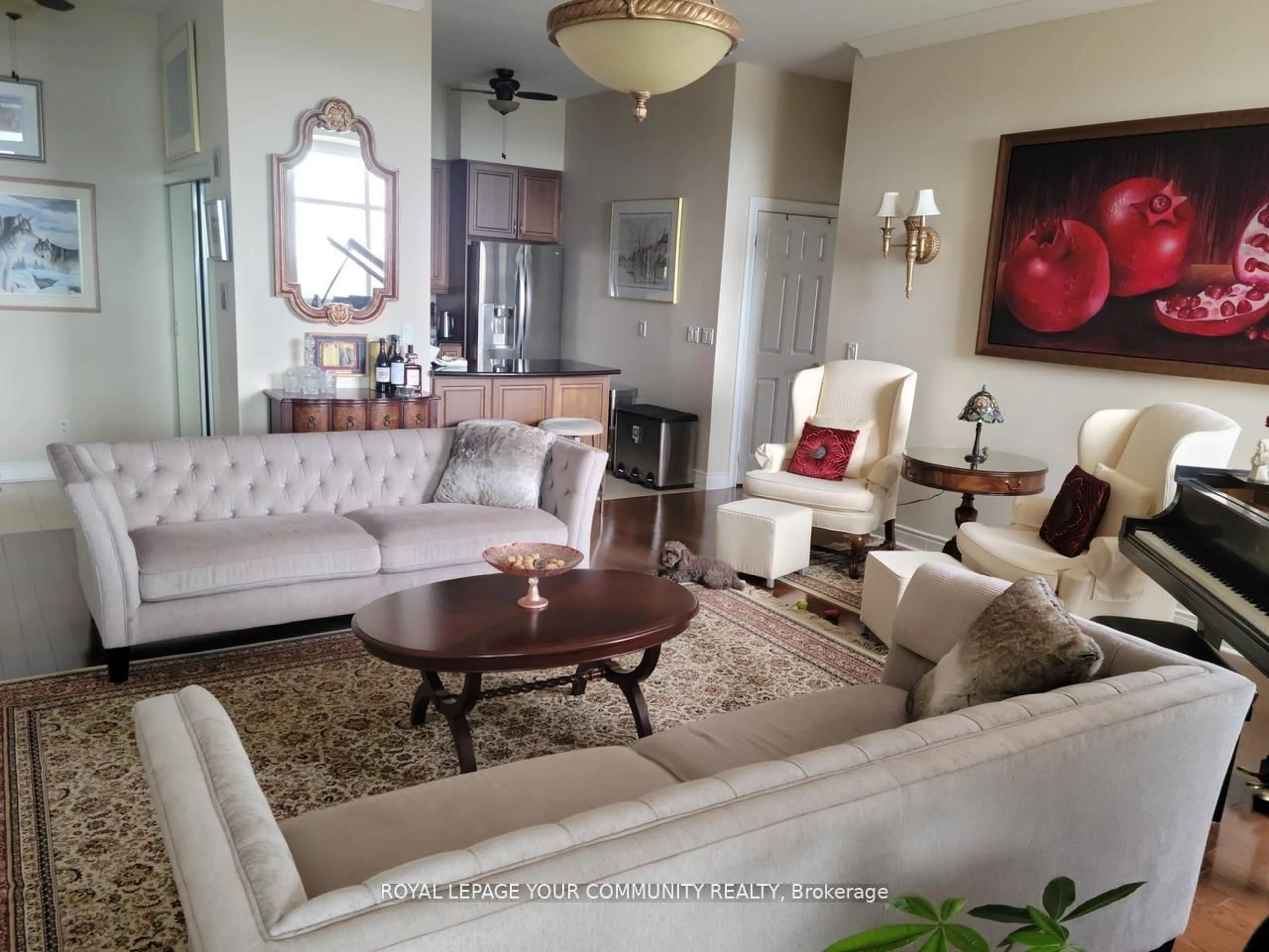 Living room with furniture, unknown for 18 Kenaston Gdns #1906, Toronto Ontario M2K 3C7