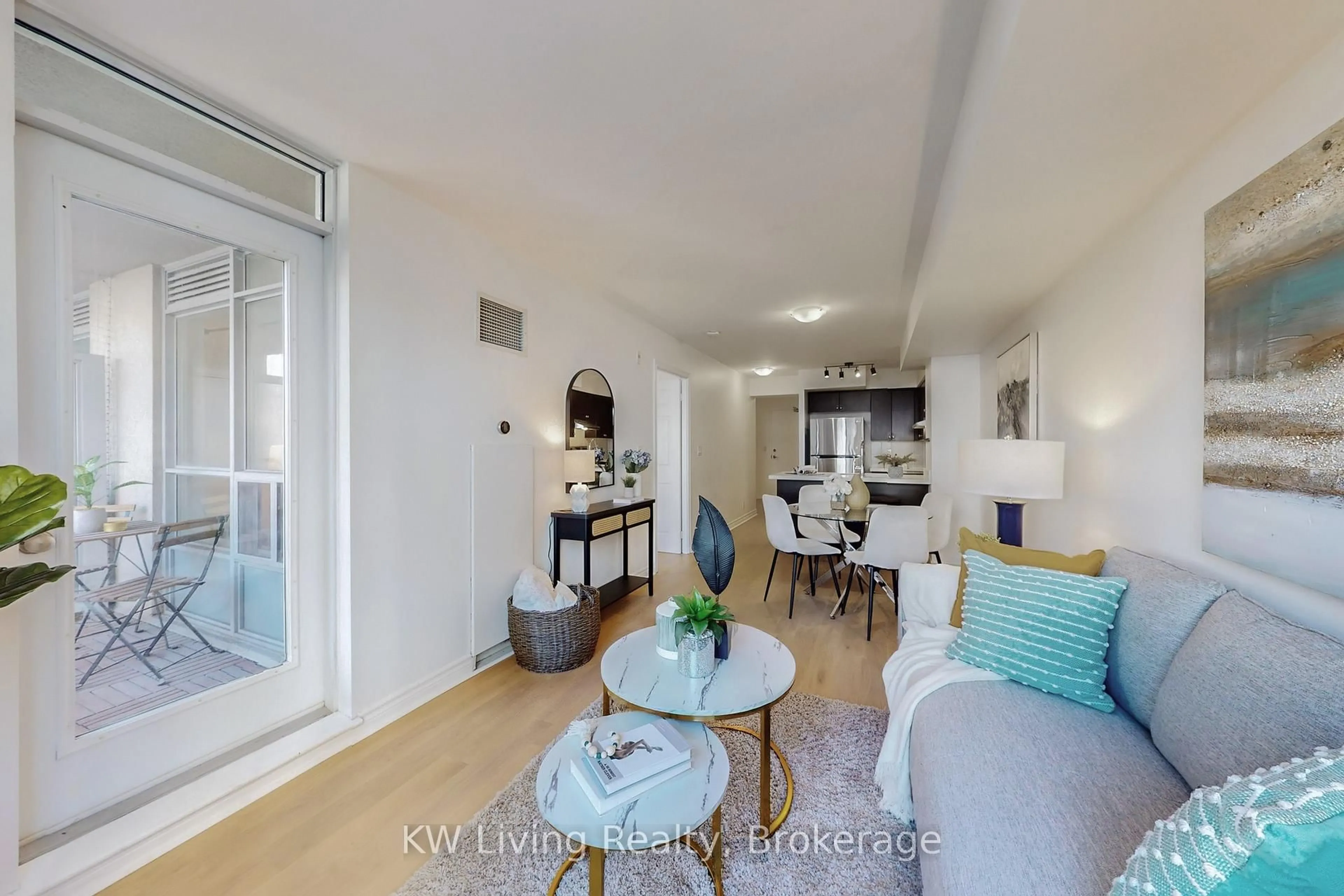 Living room with furniture, unknown for 225 Wellesley St #509, Toronto Ontario M4X 1X8