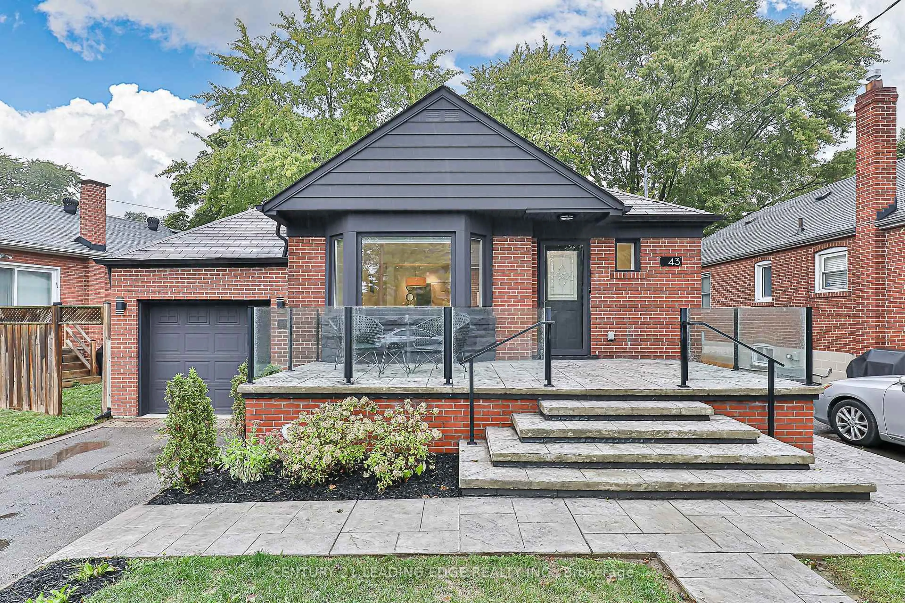 Home with brick exterior material, street for 43 BARCLAY Rd, Toronto Ontario M3H 3E2