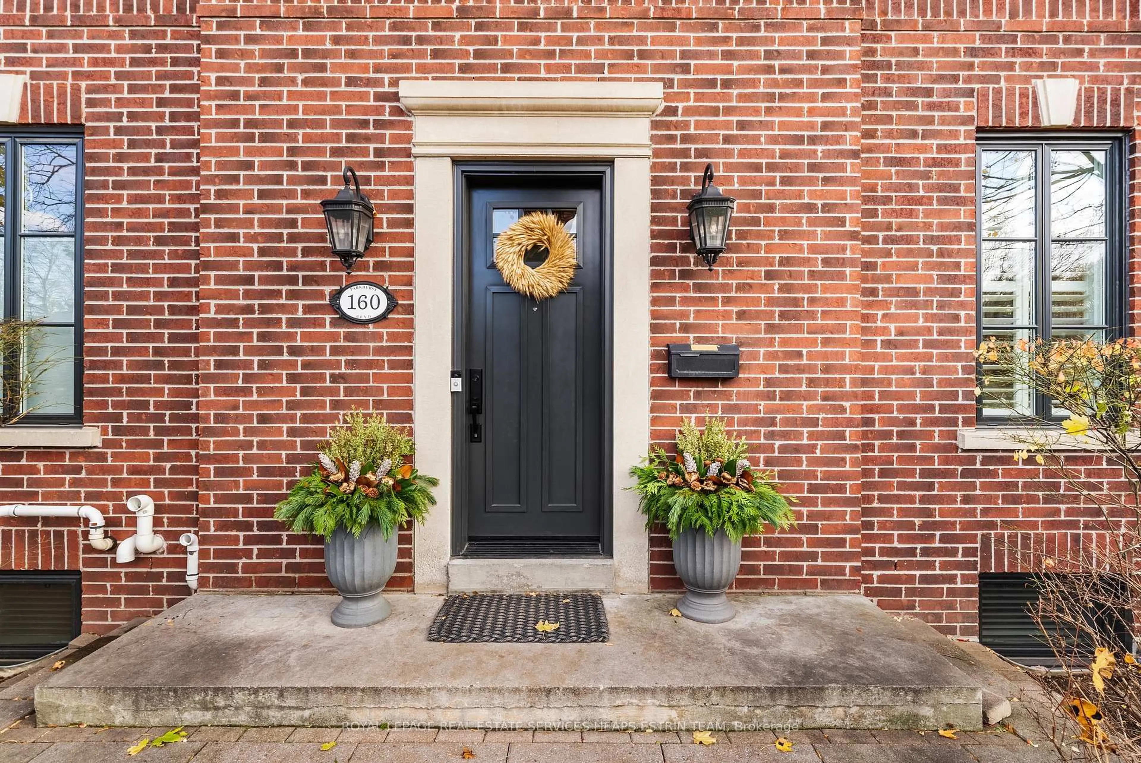 Home with brick exterior material, street for 160 Parkhurst Blvd, Toronto Ontario M4G 2G1