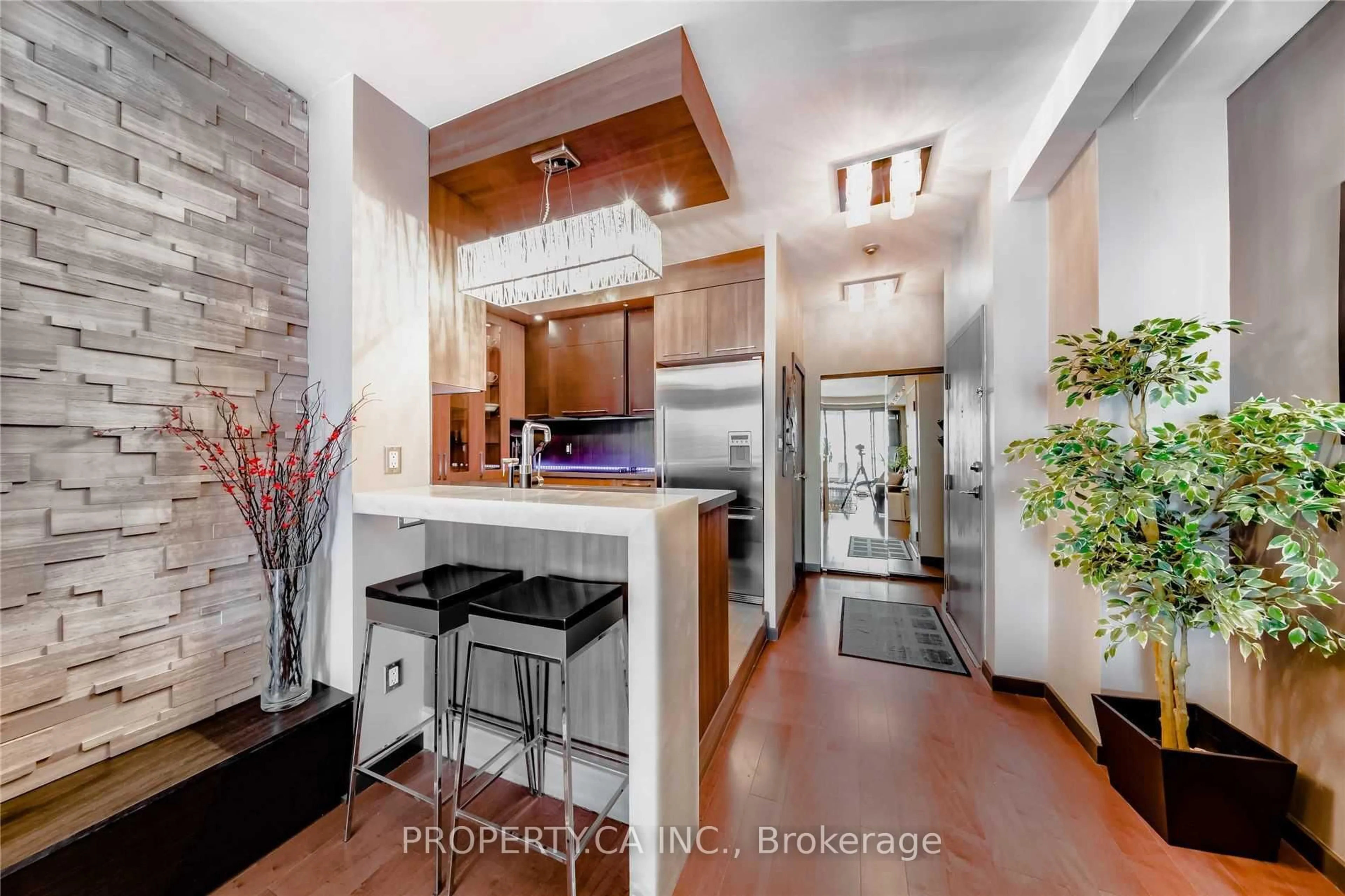 Open concept kitchen, ceramic/tile floor for 10 Yonge St #3604, Toronto Ontario M5E 1R4