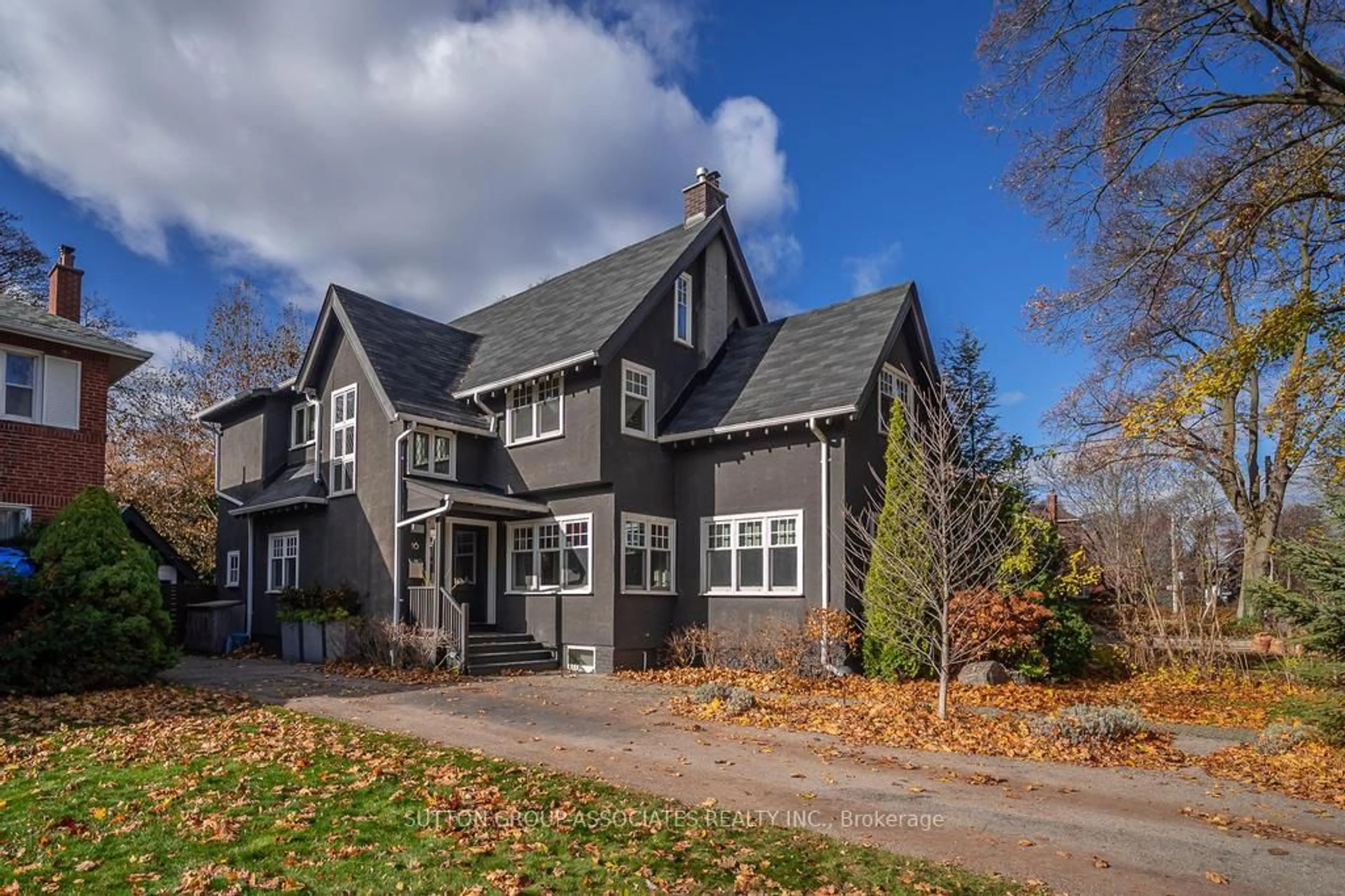 Home with vinyl exterior material, street for 16 Stibbard Ave, Toronto Ontario M4P 2C1