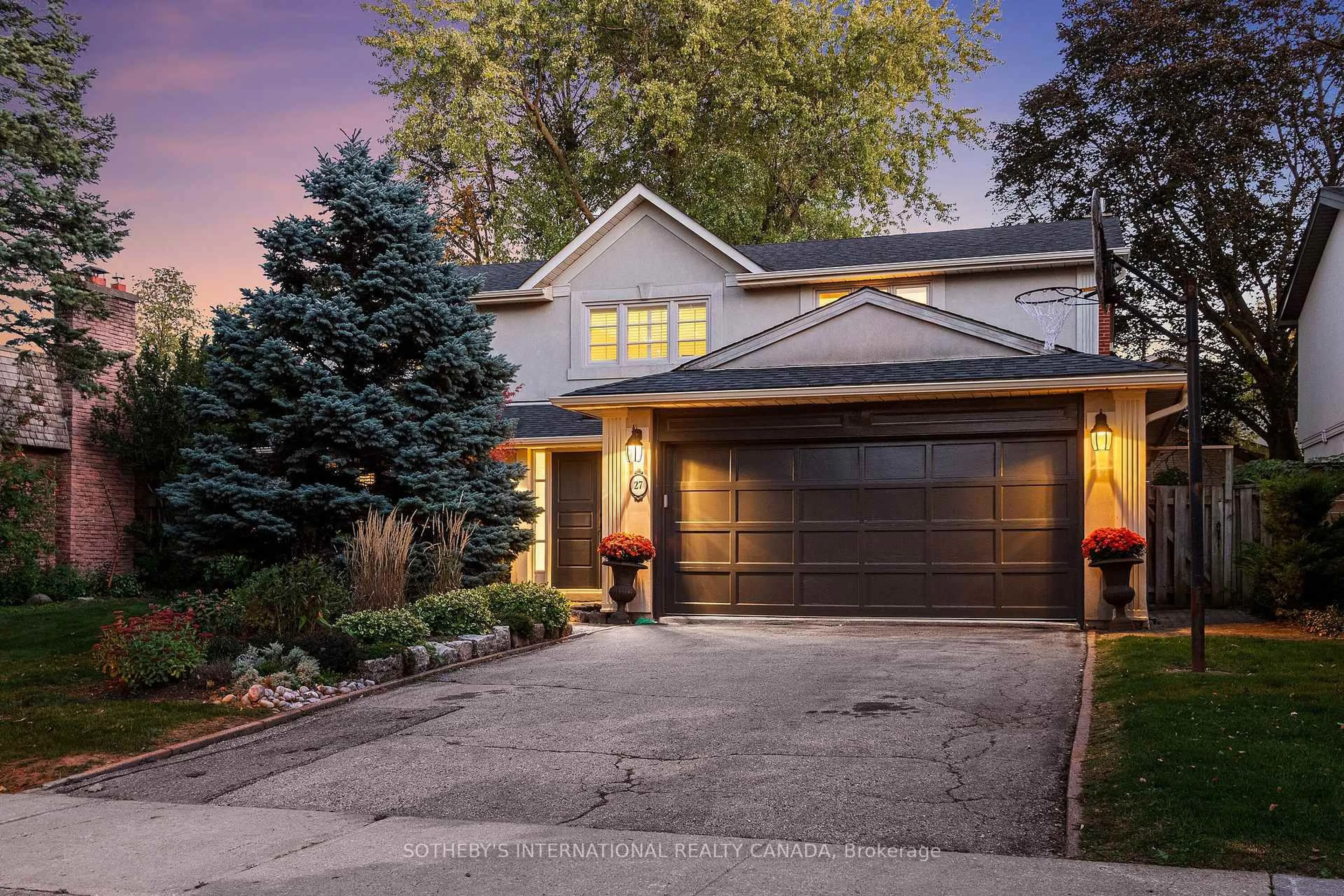 Home with brick exterior material, street for 27 Bamboo Grve, Toronto Ontario M3B 2C6