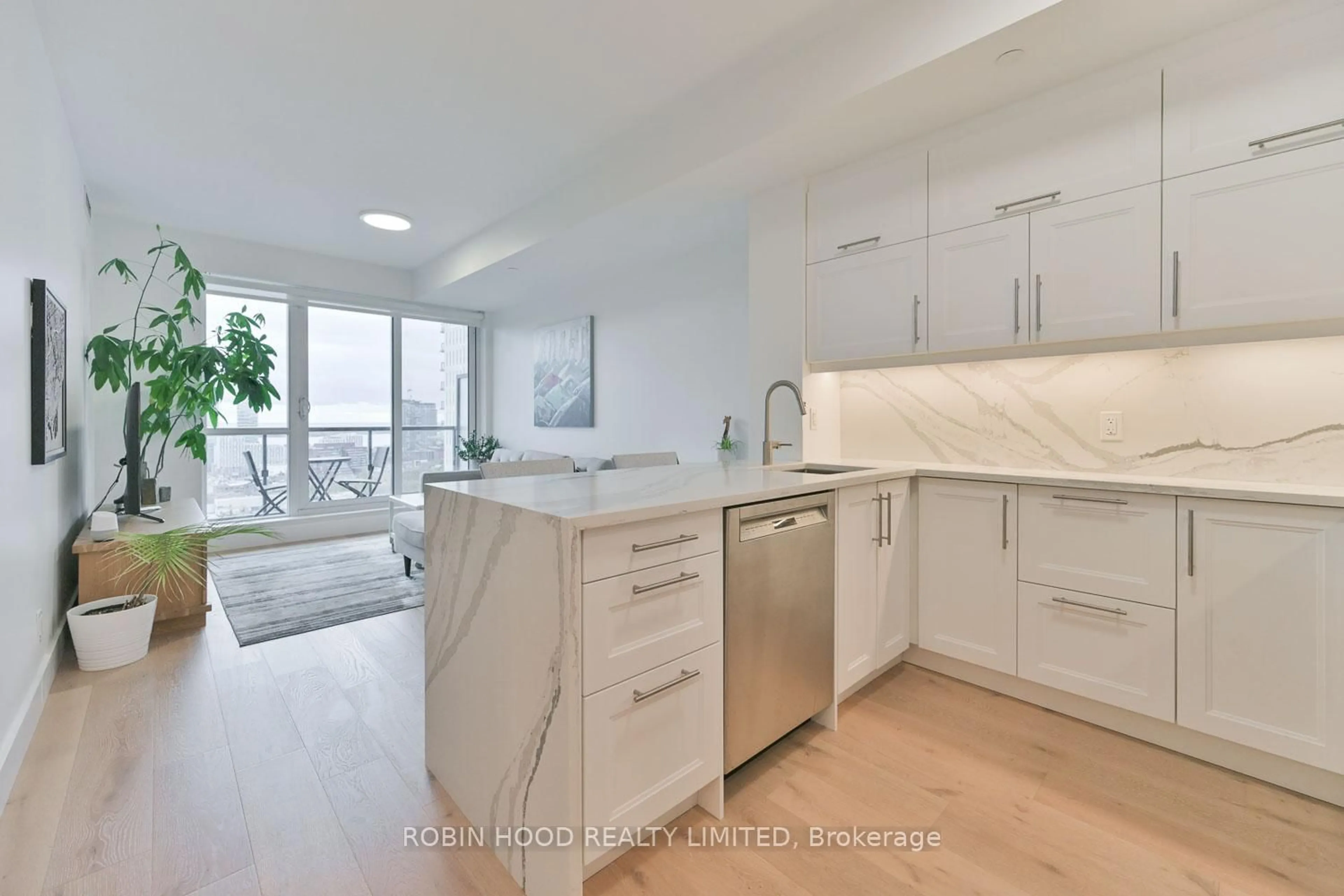 Open concept kitchen, unknown for 170 Sumach St #2303, Toronto Ontario M5A 0C3