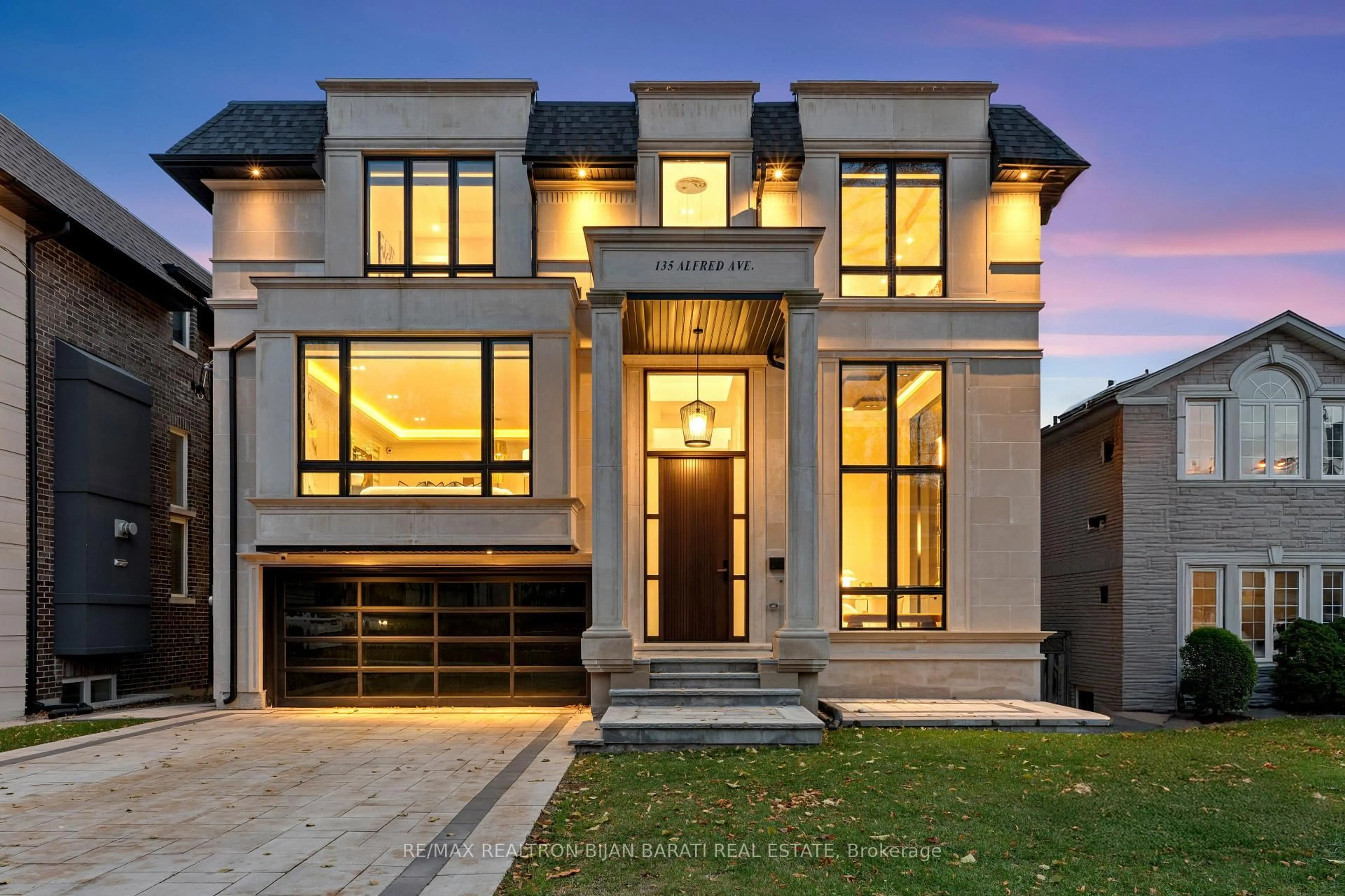 Home with brick exterior material, street for 135 Alfred Ave, Toronto Ontario M2N 3J1