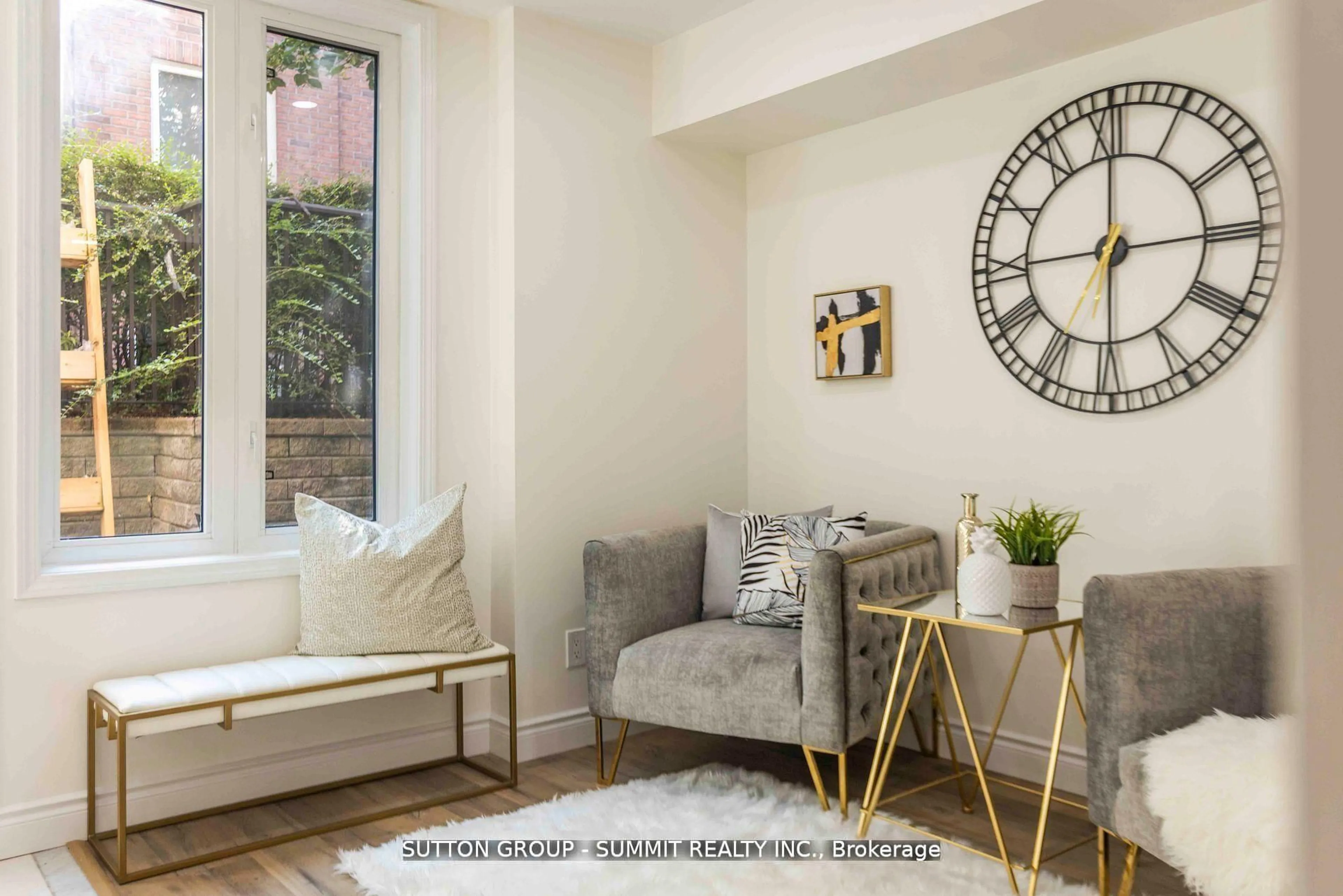 Living room with furniture, unknown for 12 Douro St #421, Toronto Ontario M6K 0A1