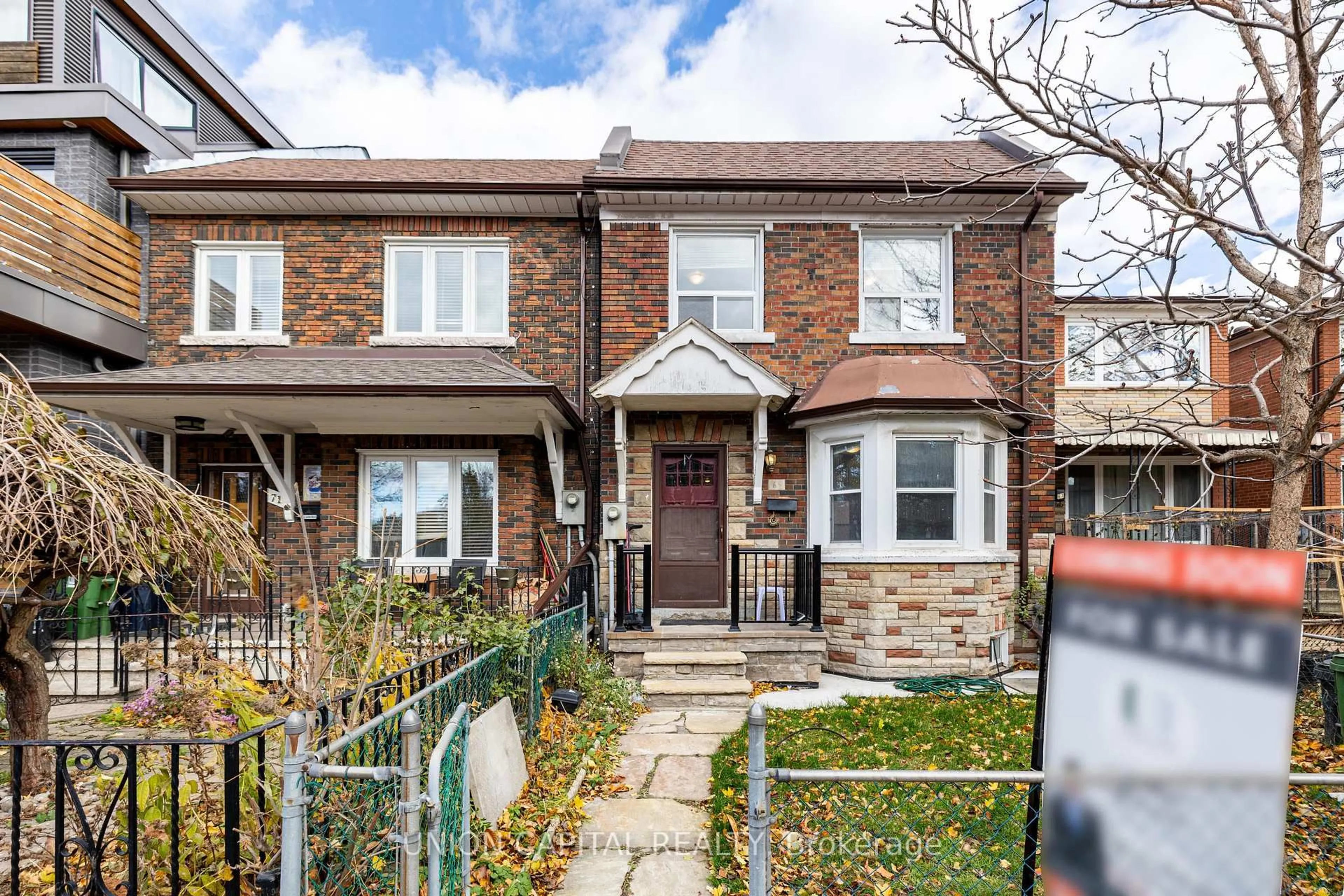 Home with brick exterior material, street for 69 DENISON Ave, Toronto Ontario M5T 2M7