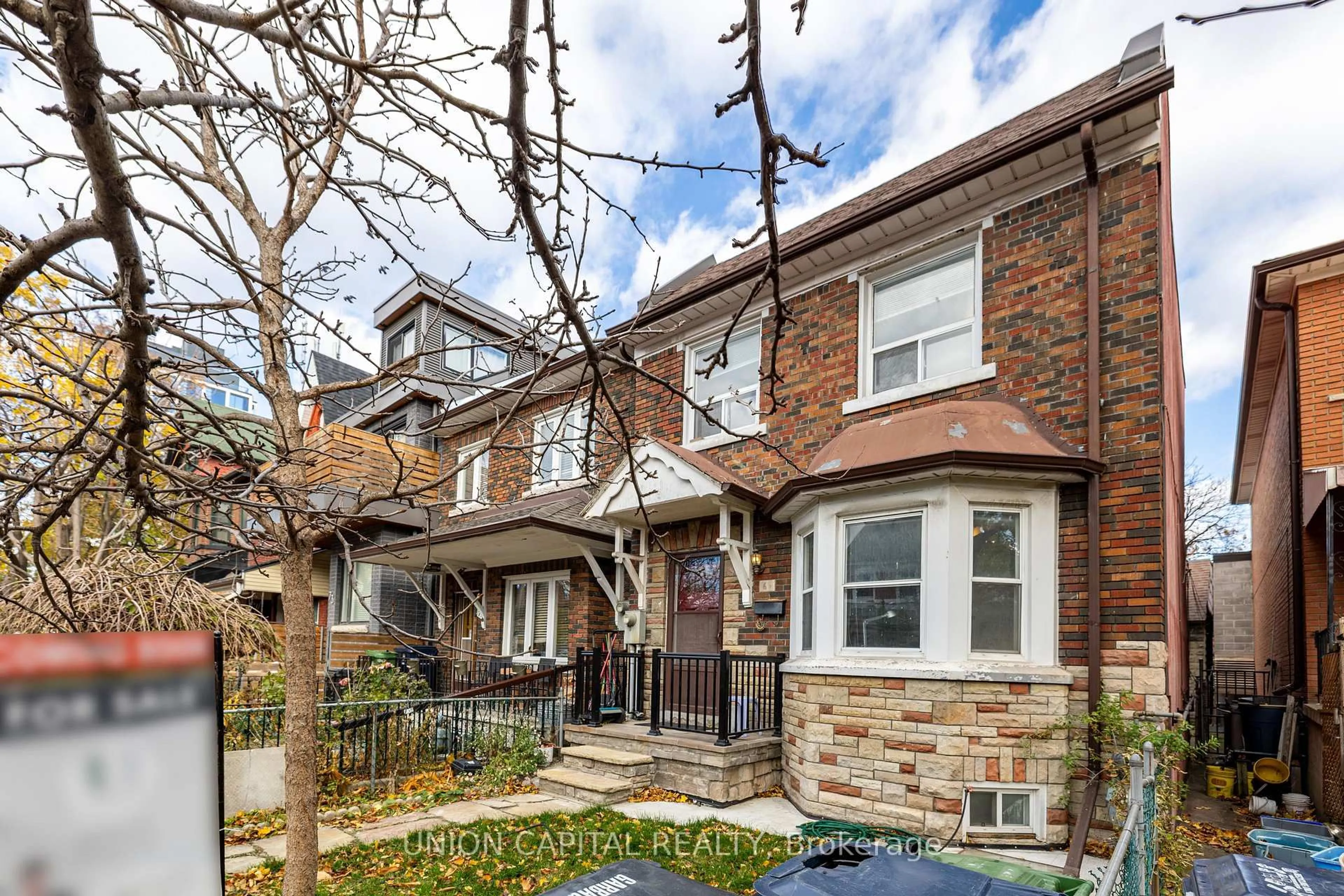 Home with brick exterior material, street for 69 DENISON Ave, Toronto Ontario M5T 2M7