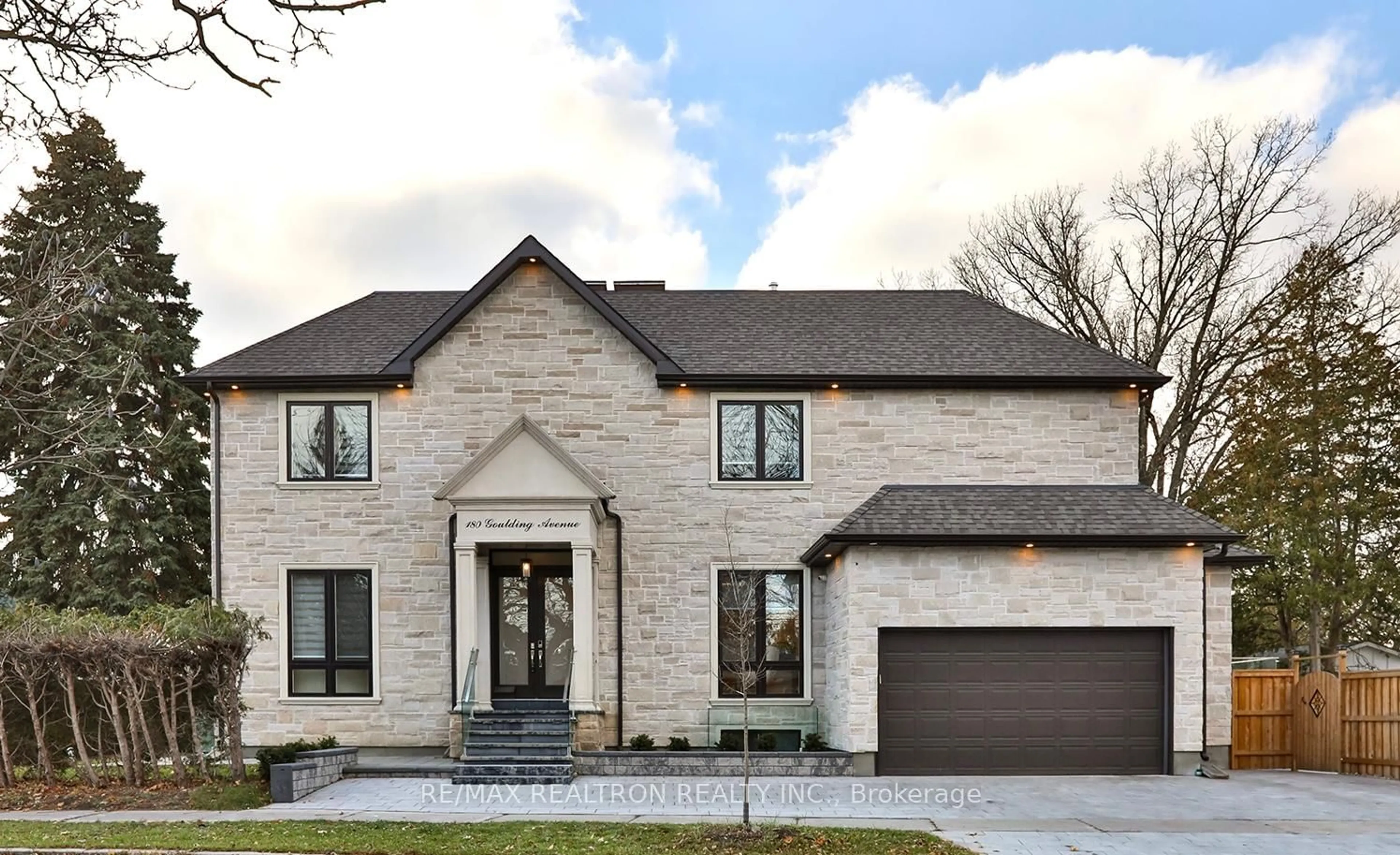 Home with brick exterior material, street for 180 Goulding Ave, Toronto Ontario M2R 2P4