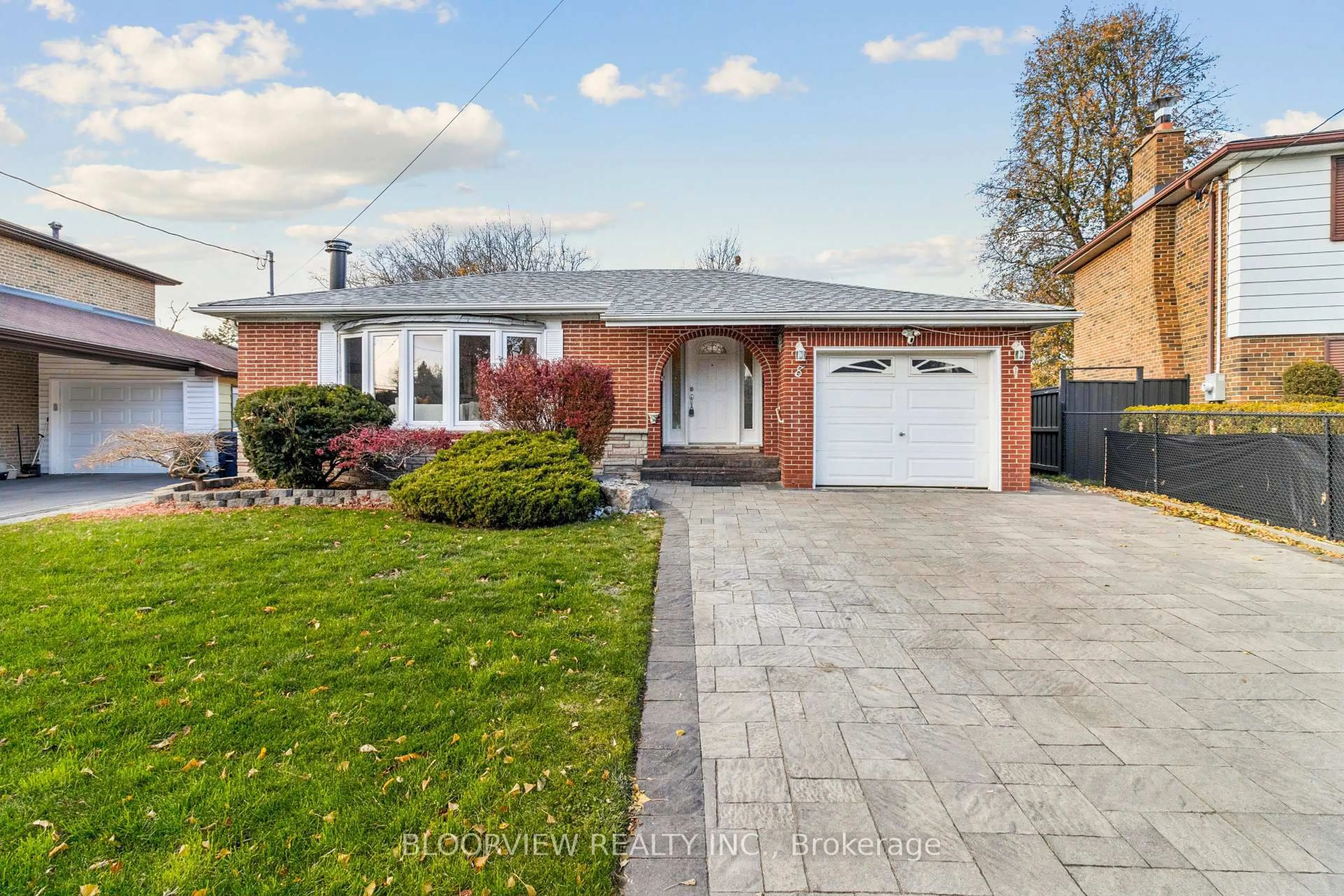 Home with brick exterior material, street for 8 Waddington Cres, Toronto Ontario M2J 2Z8