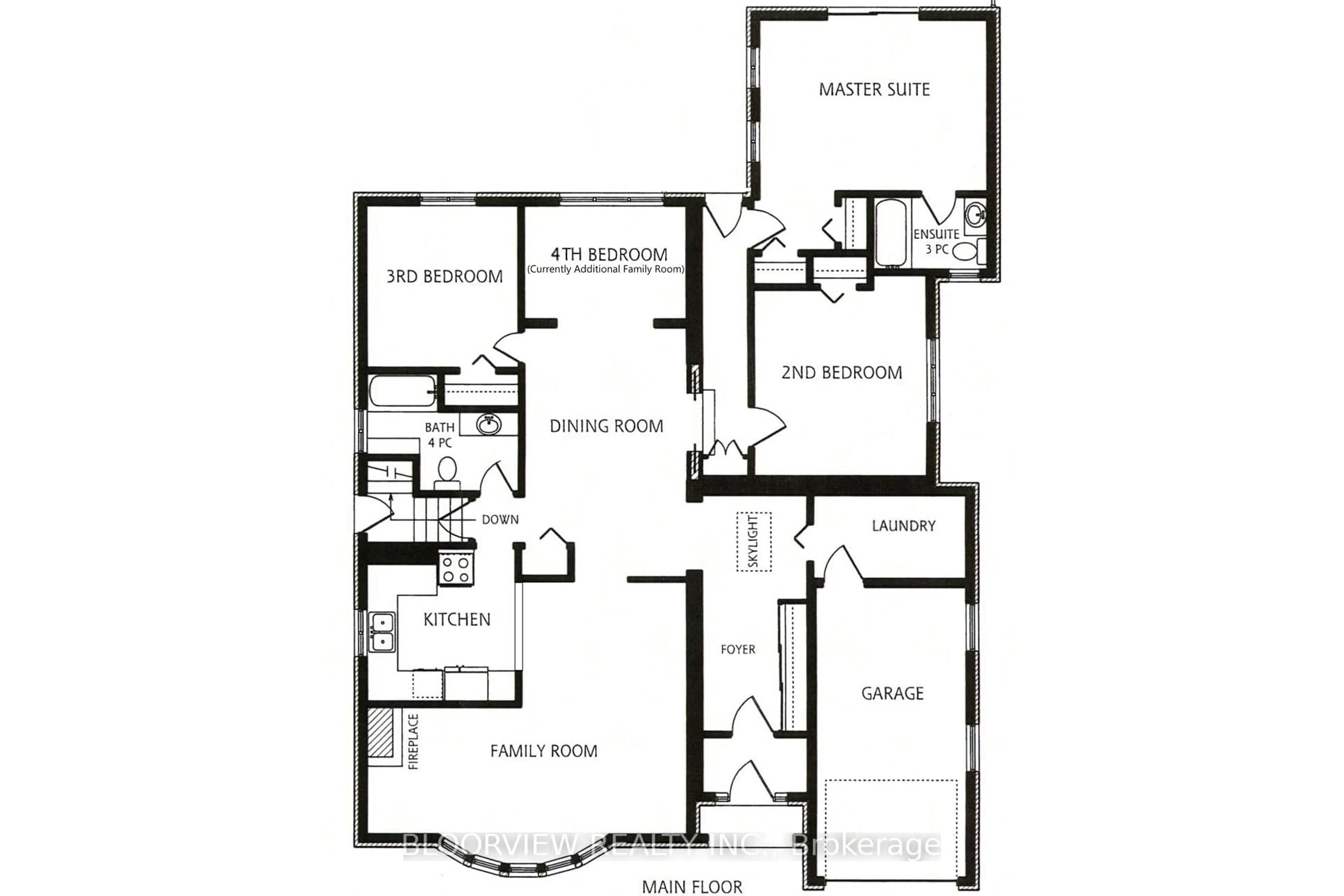 Floor plan for 8 Waddington Cres, Toronto Ontario M2J 2Z8