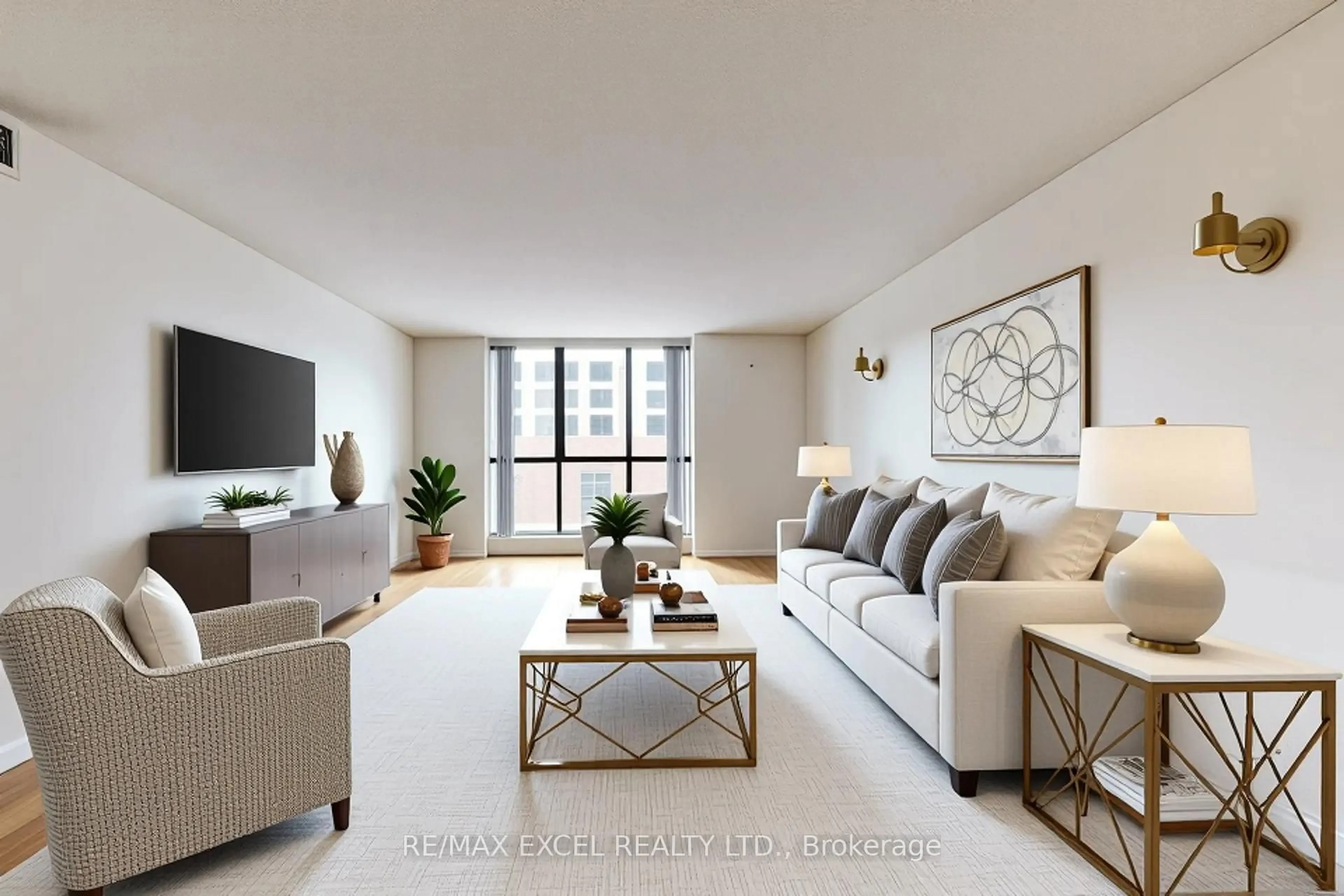 Living room with furniture, unknown for 188 Spadina Ave #406, Toronto Ontario M5T 3A4