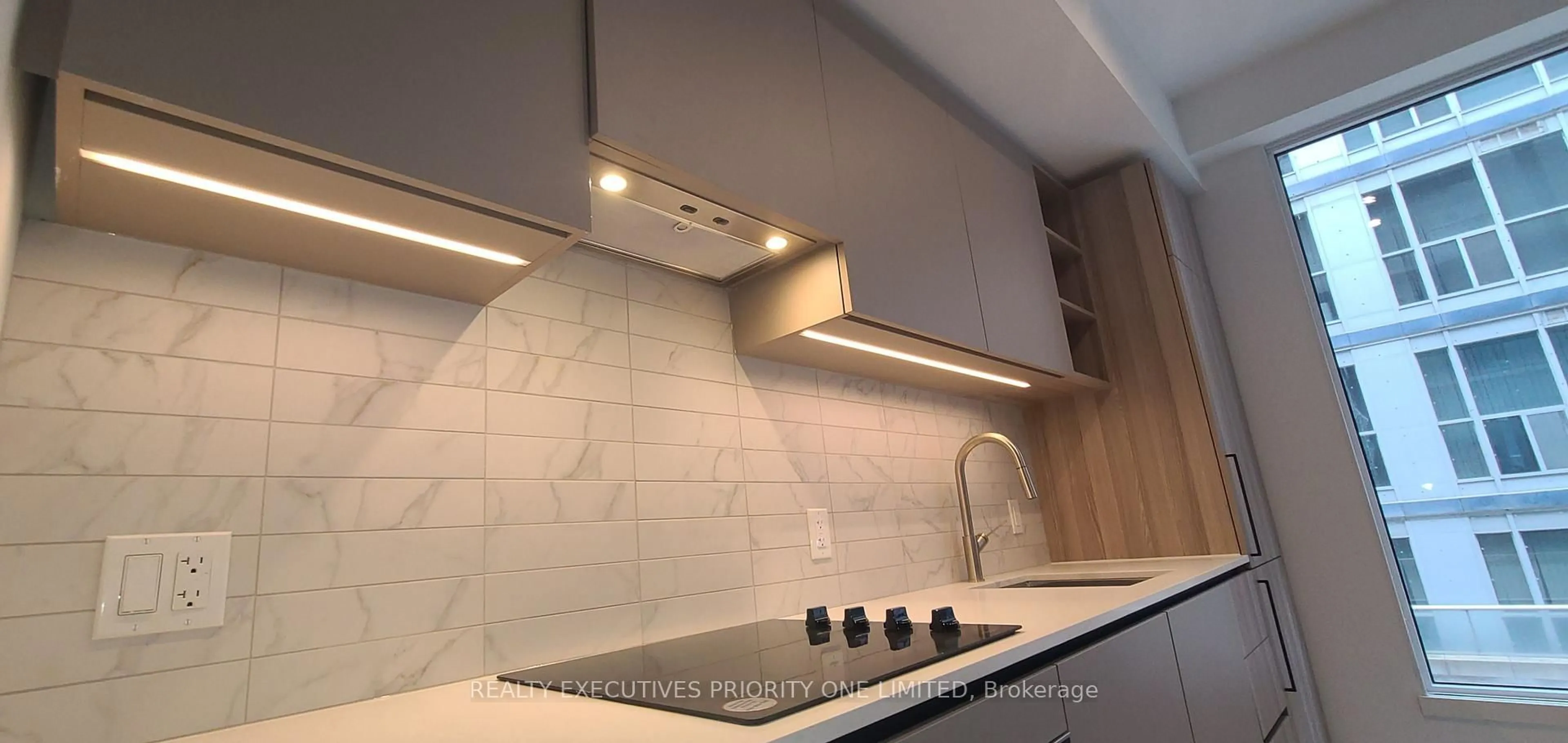 Contemporary kitchen, ceramic/tile floor for 55 Mercer St #319, Toronto Ontario M5V 0W4