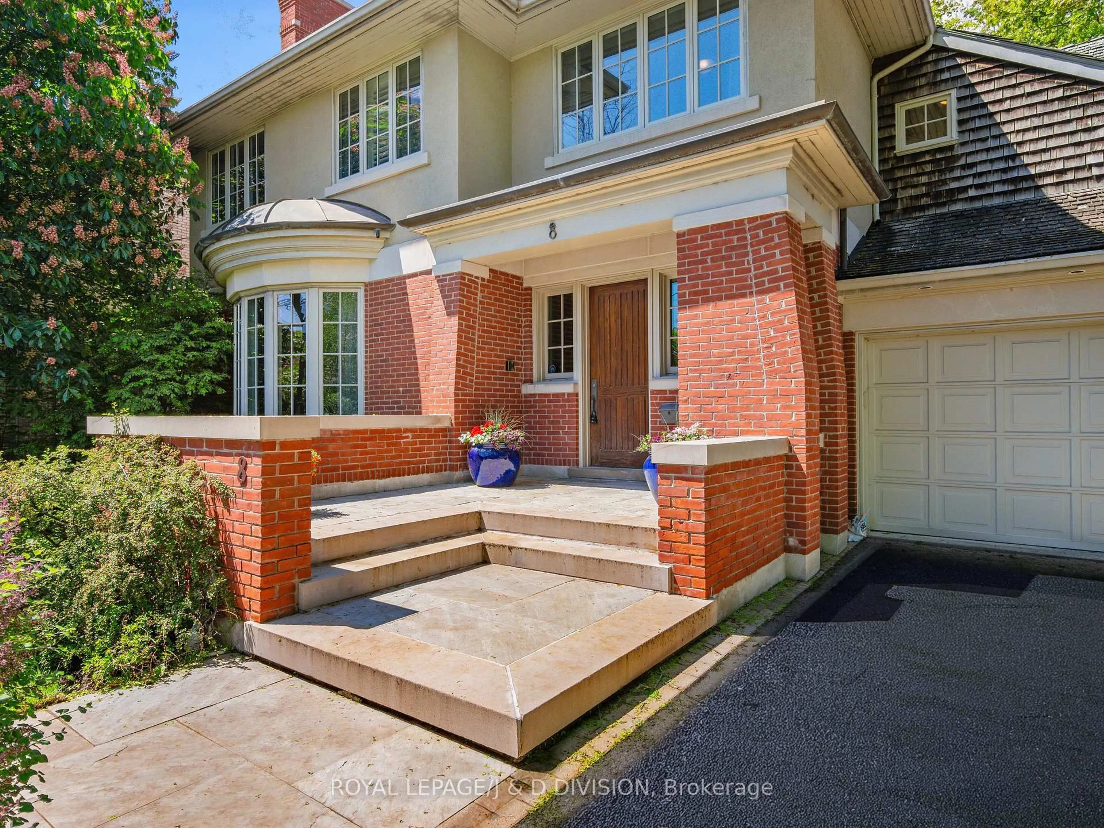 Home with brick exterior material, street for 8 Glenallan Rd, Toronto Ontario M4N 1G7