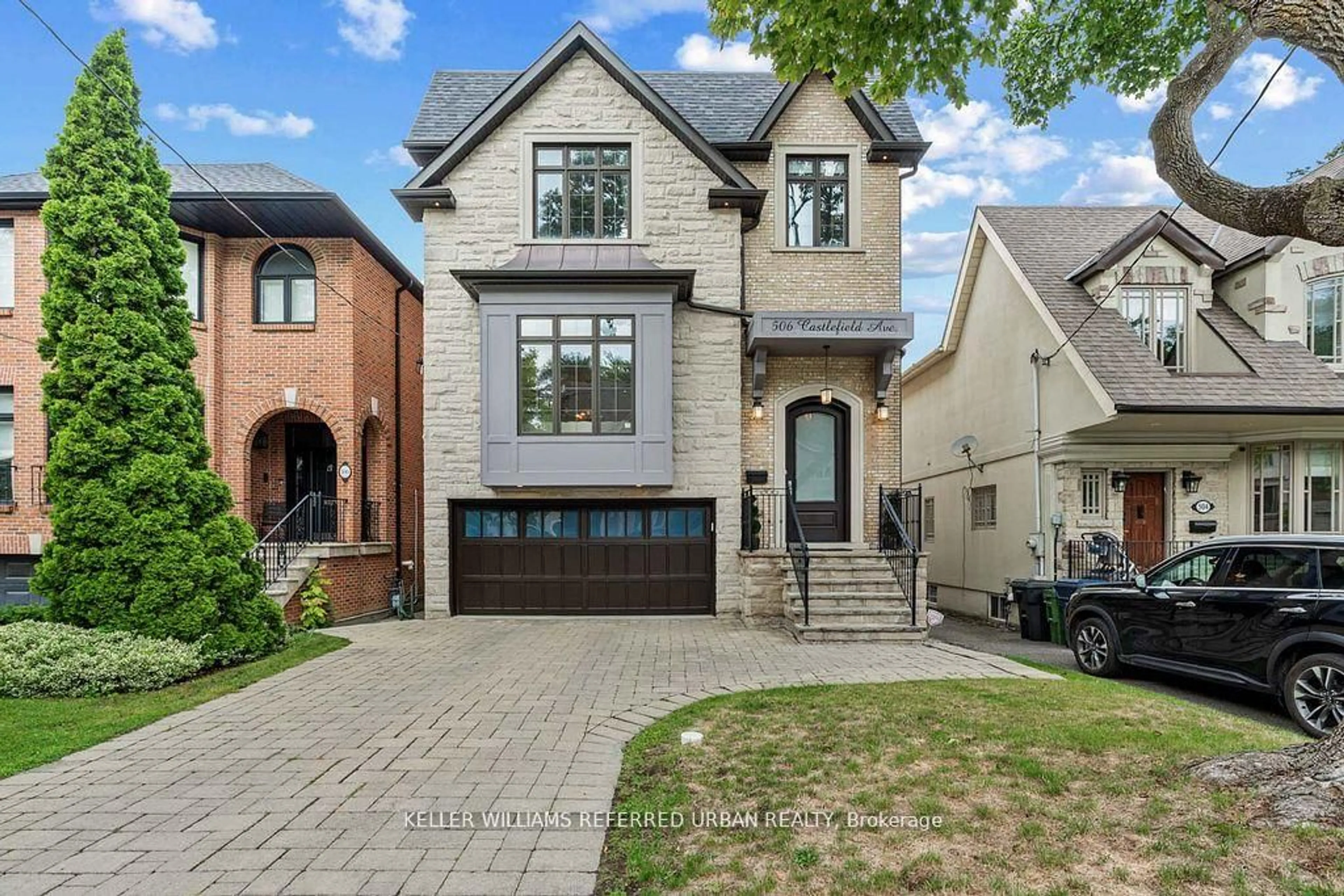 Home with brick exterior material, street for 506 Castlefield Ave, Toronto Ontario M5N 1L6