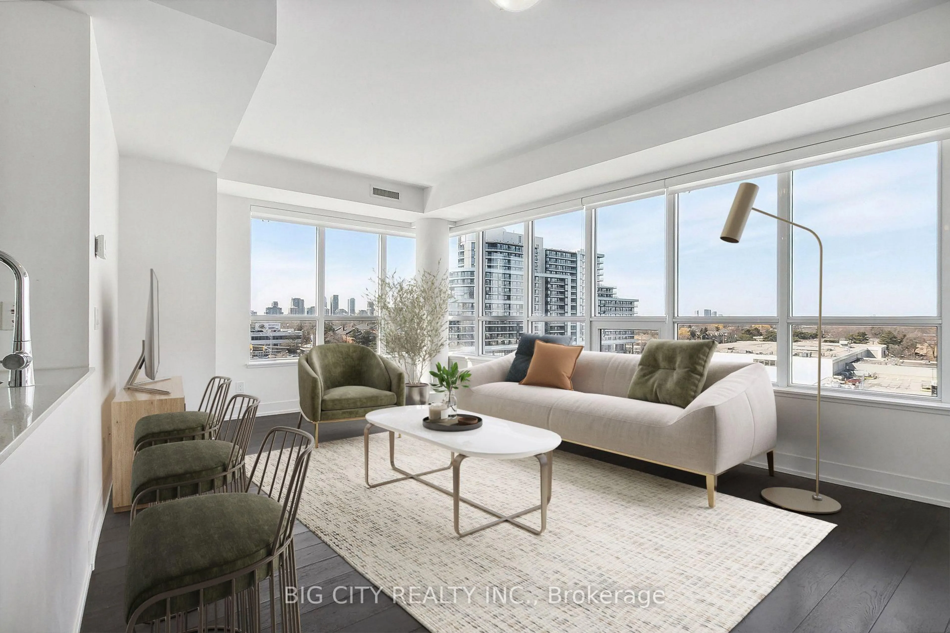 Living room with furniture, unknown for 7 Kenaston Gdns #713, Toronto Ontario M2K 1G7