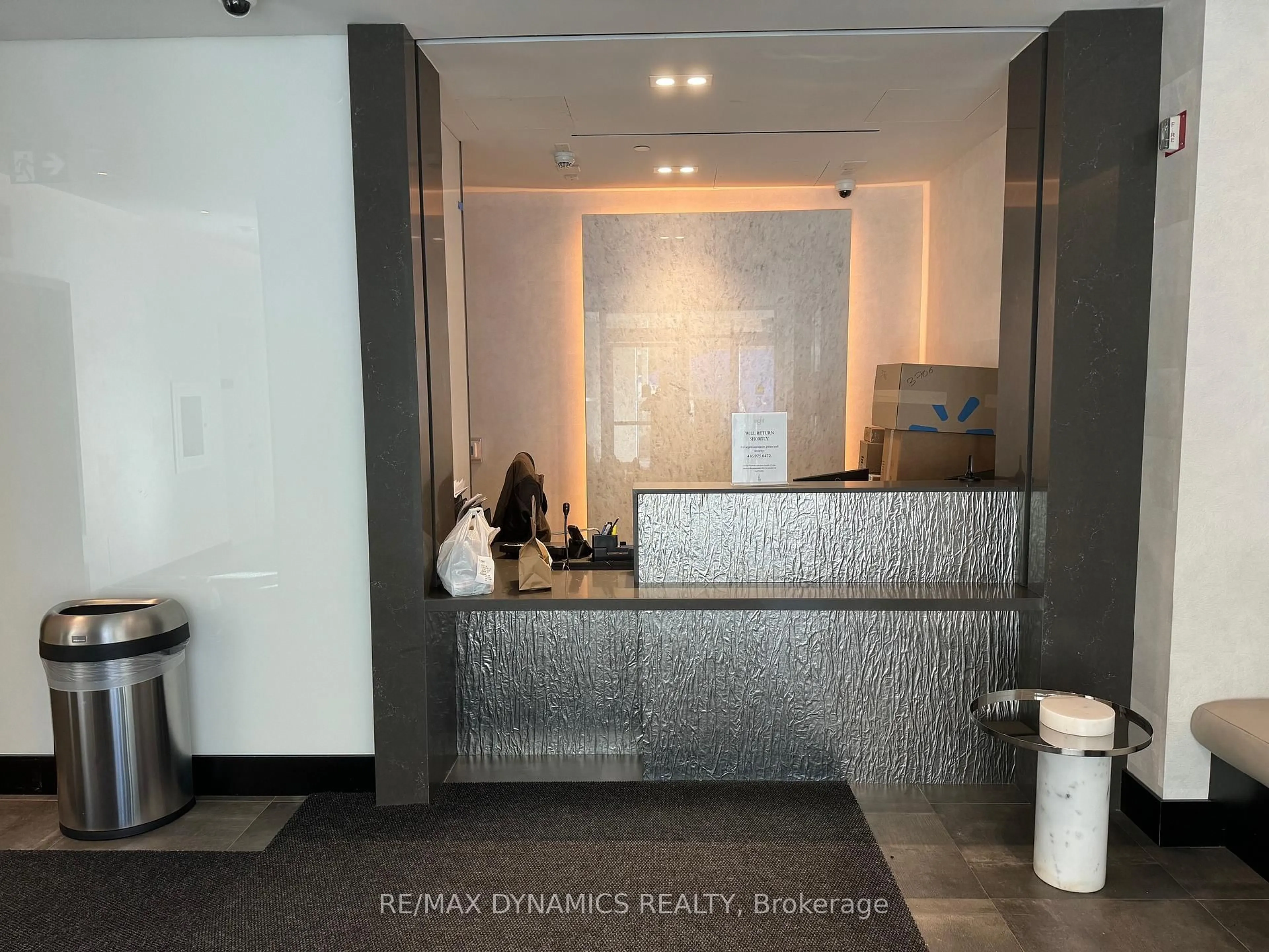 Lobby for 8 Cumberland St #4808, Toronto Ontario M4W 0B6