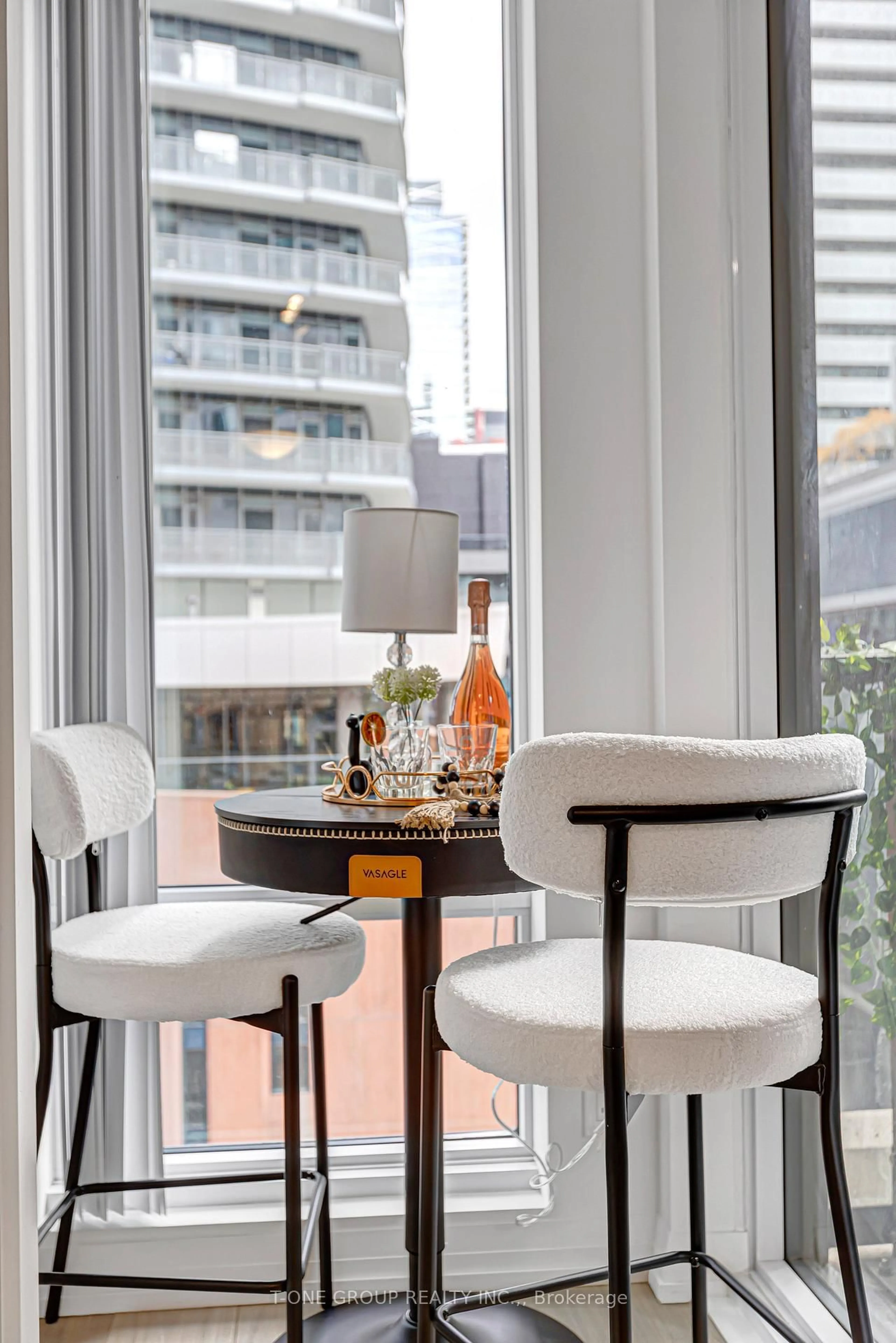 Balcony in the apartment, street for 8 WIDMER St #808, Toronto Ontario M5V 2E7