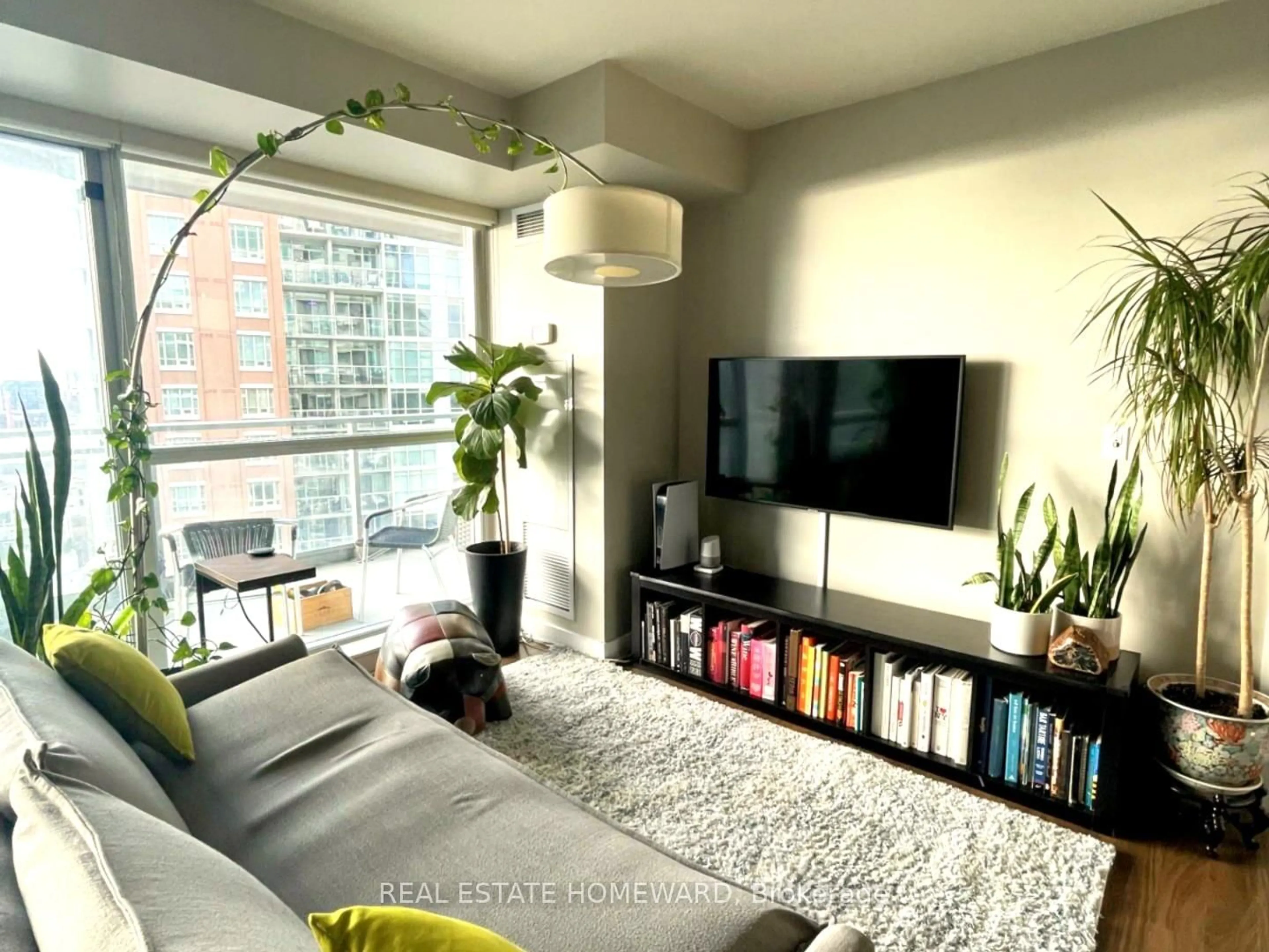 Living room with furniture, unknown for 100 Western Battery Rd #2106, Toronto Ontario M6K 3S2