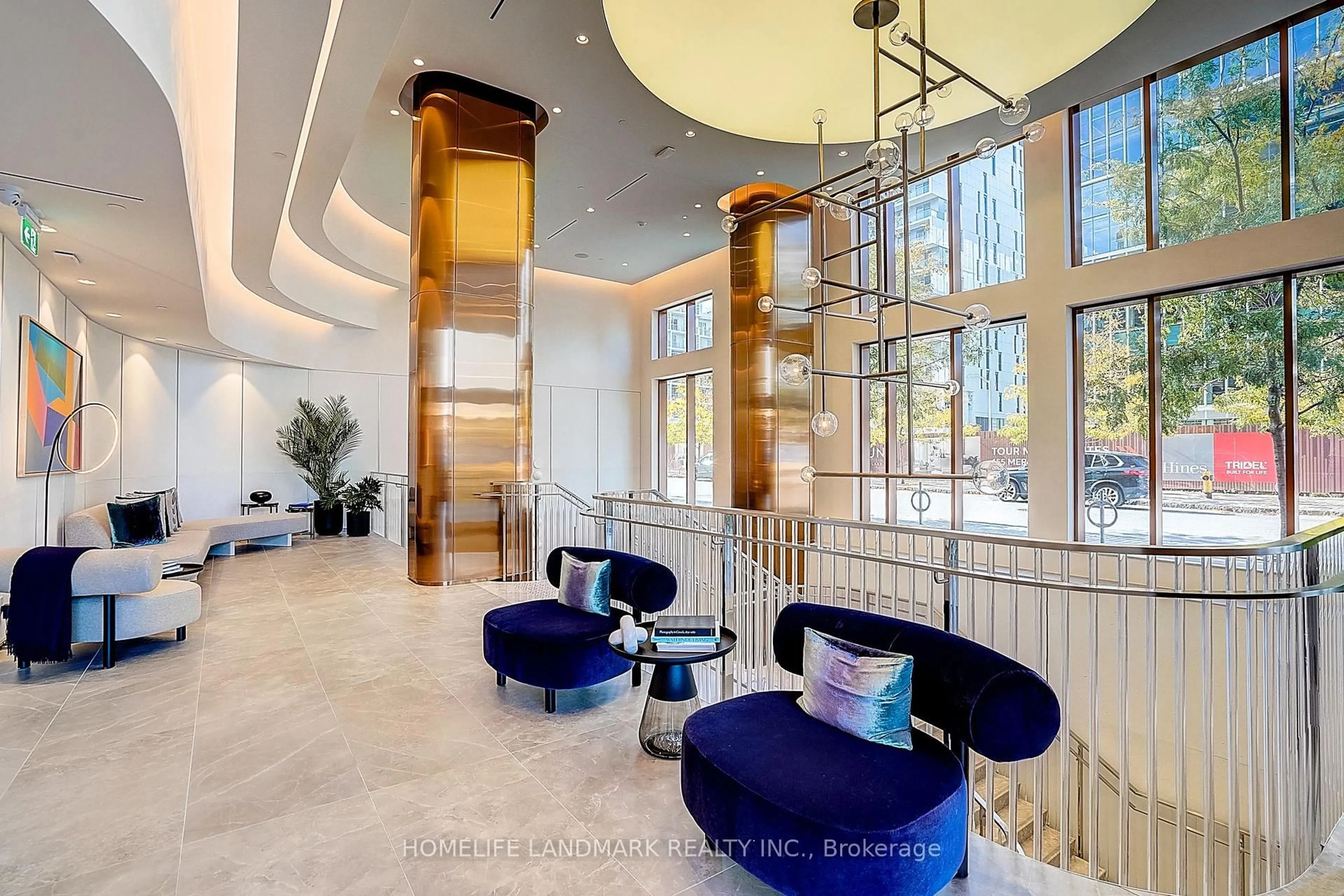 Lobby for 155 Merchants' Wharf #1122, Toronto Ontario M5A 0Y4