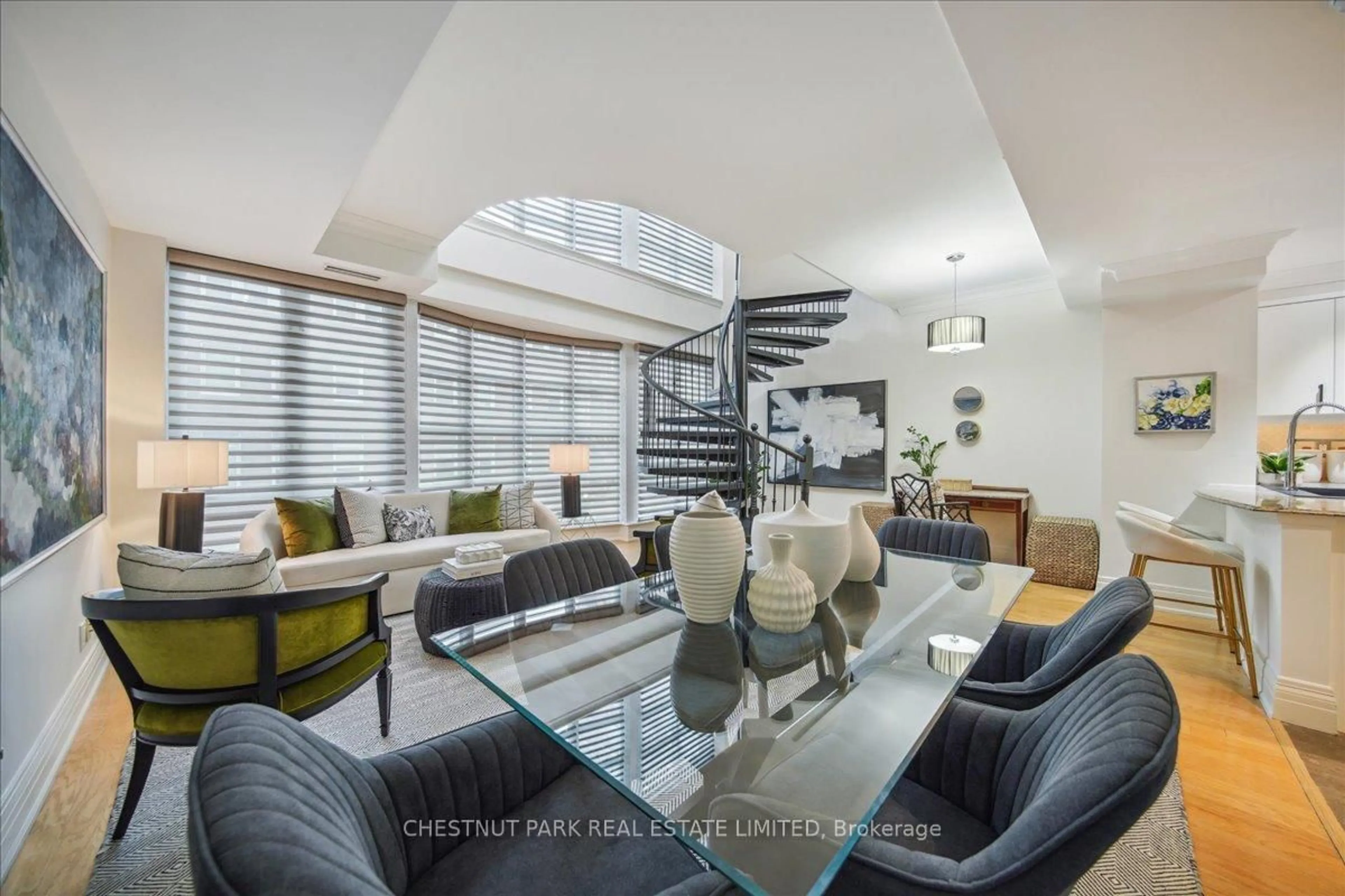 Living room with furniture, unknown for 33 Delisle Ave #203, Toronto Ontario M4P 3J2