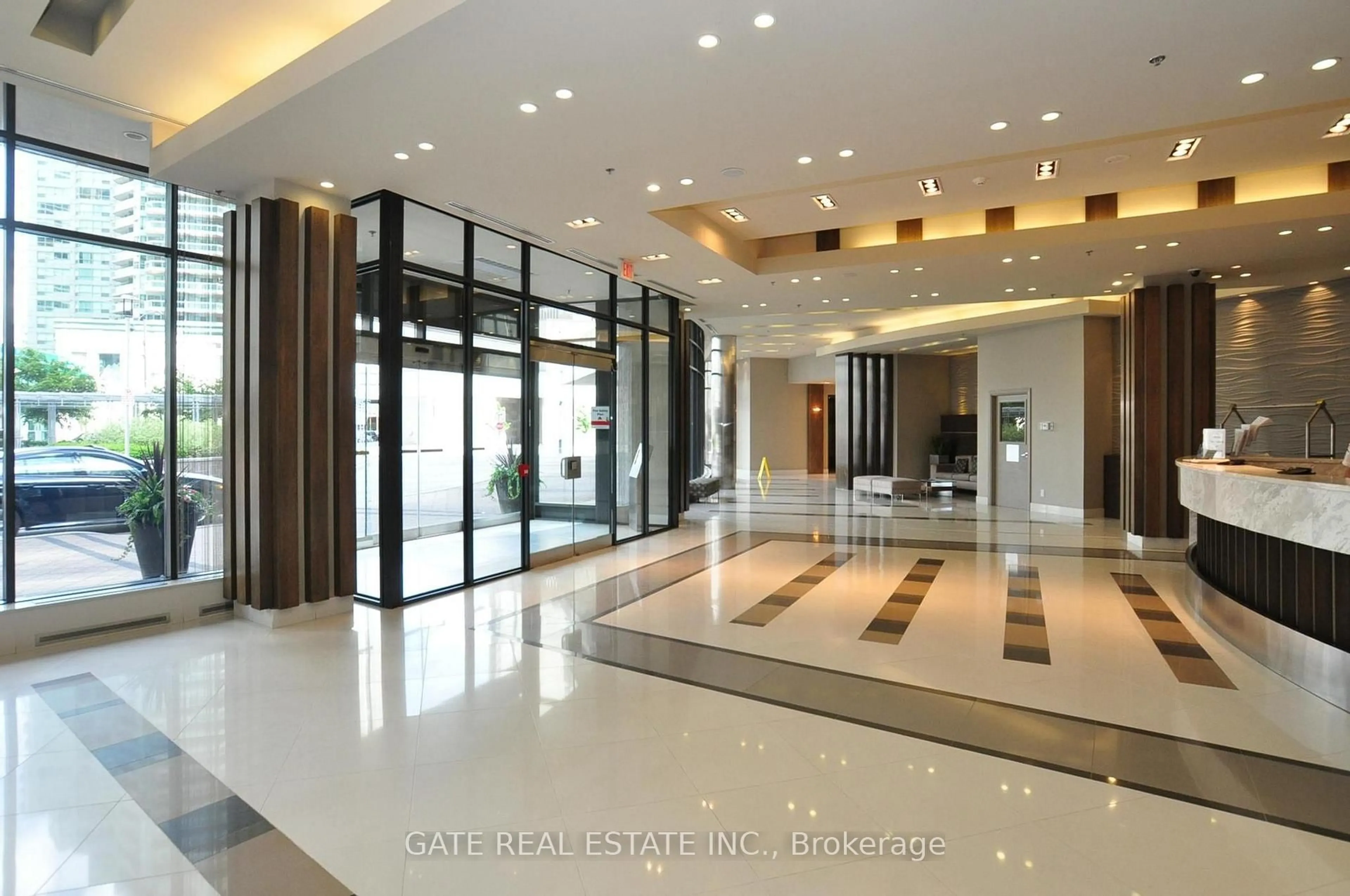 Indoor foyer for 18 Harbour St #1410, Toronto Ontario M5J 2Z6