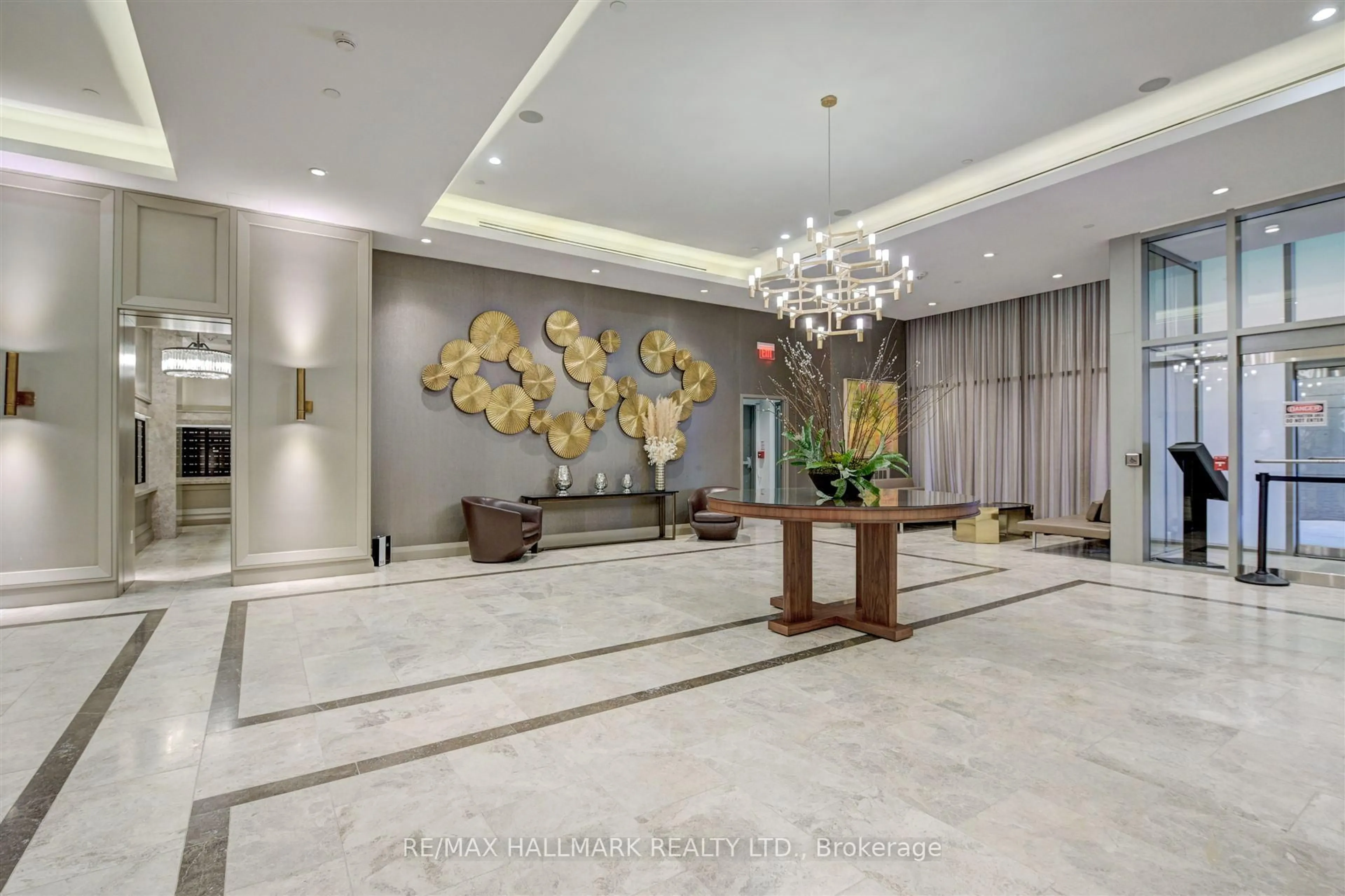 Lobby for 155 Yorkville Ave #1412, Toronto Ontario M5R 0B4