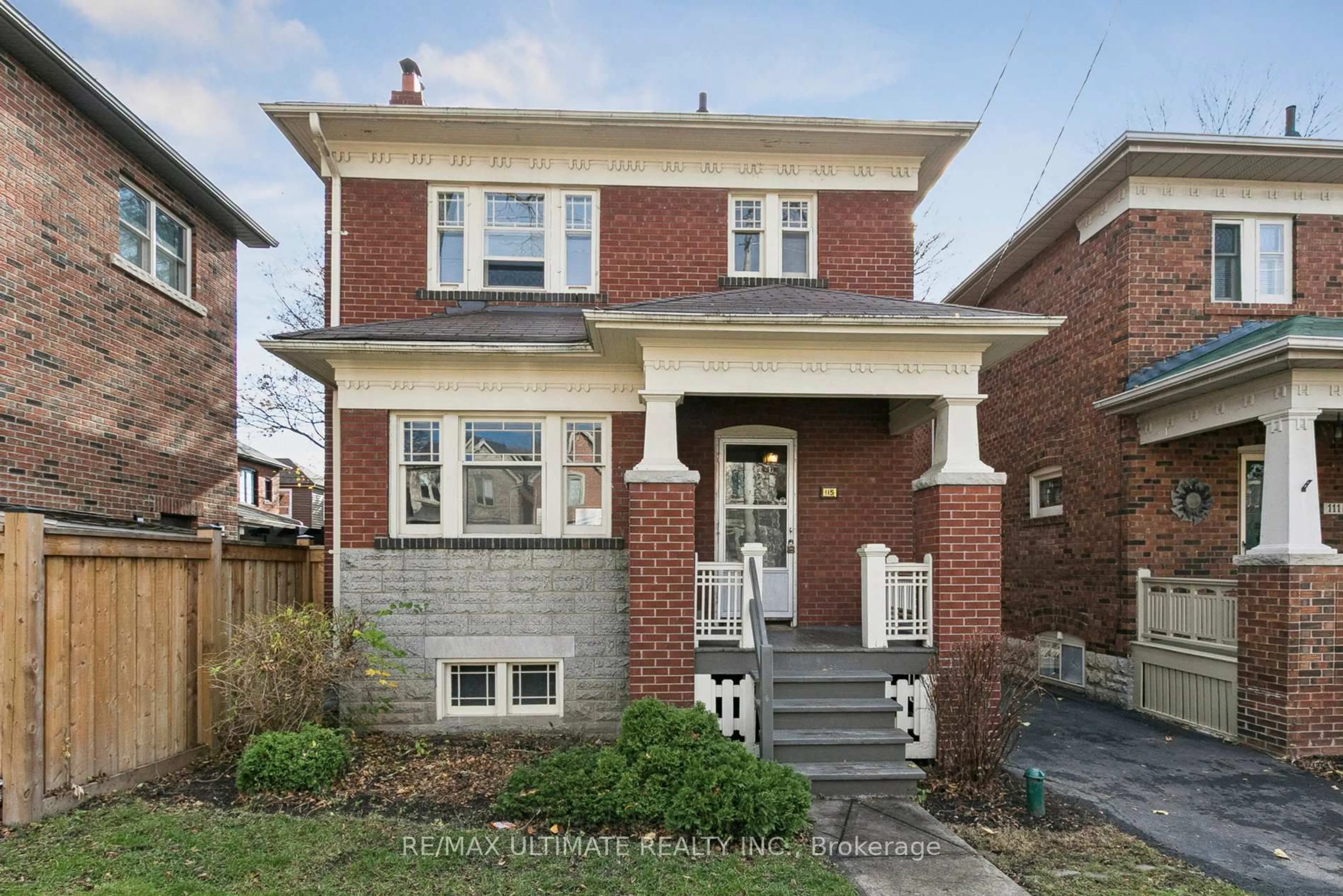 Home with brick exterior material, street for 115 Wanless Ave, Toronto Ontario M4N 1W1