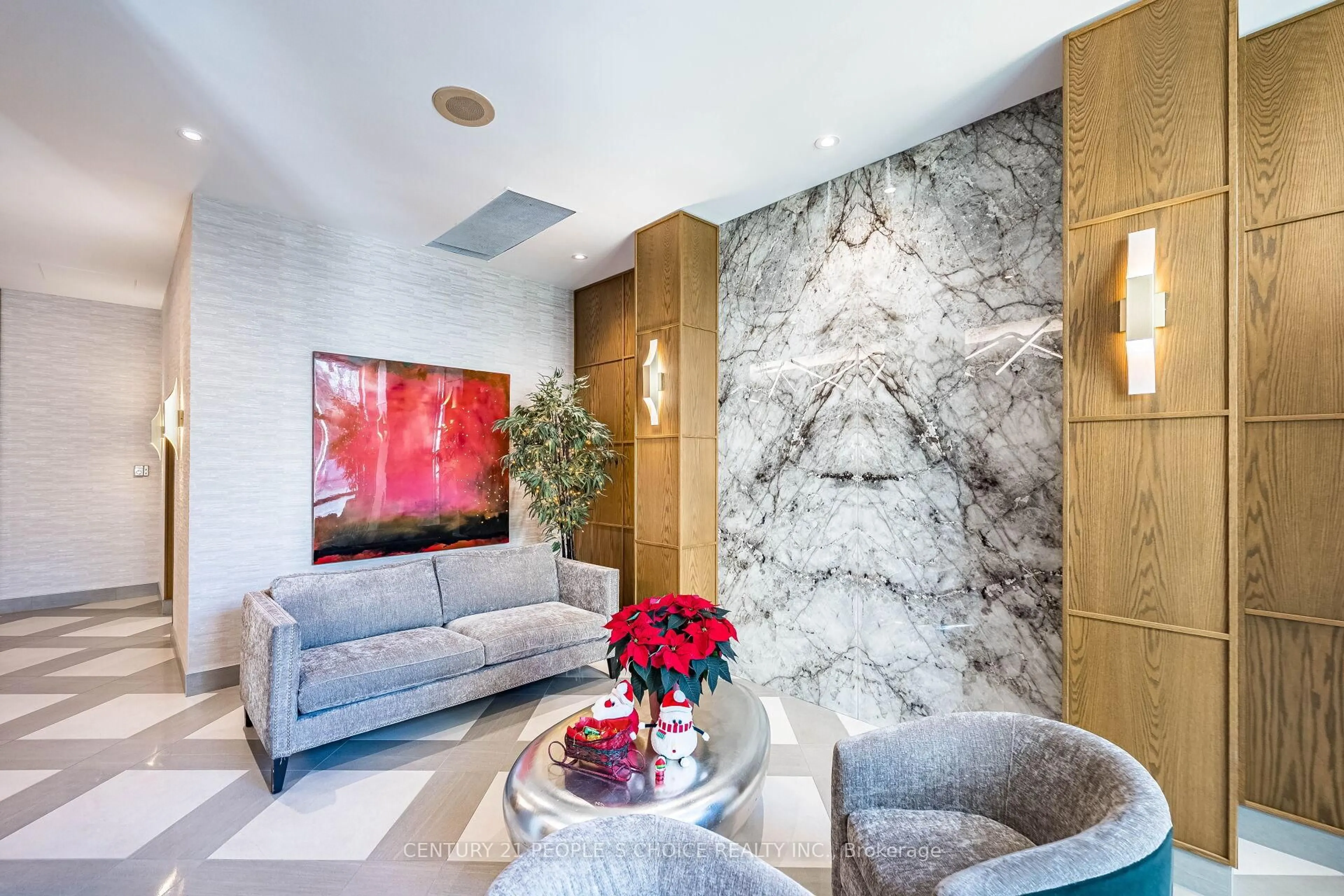 Lobby for 195 Wynford Dr #1602, Toronto Ontario M3C 3P3