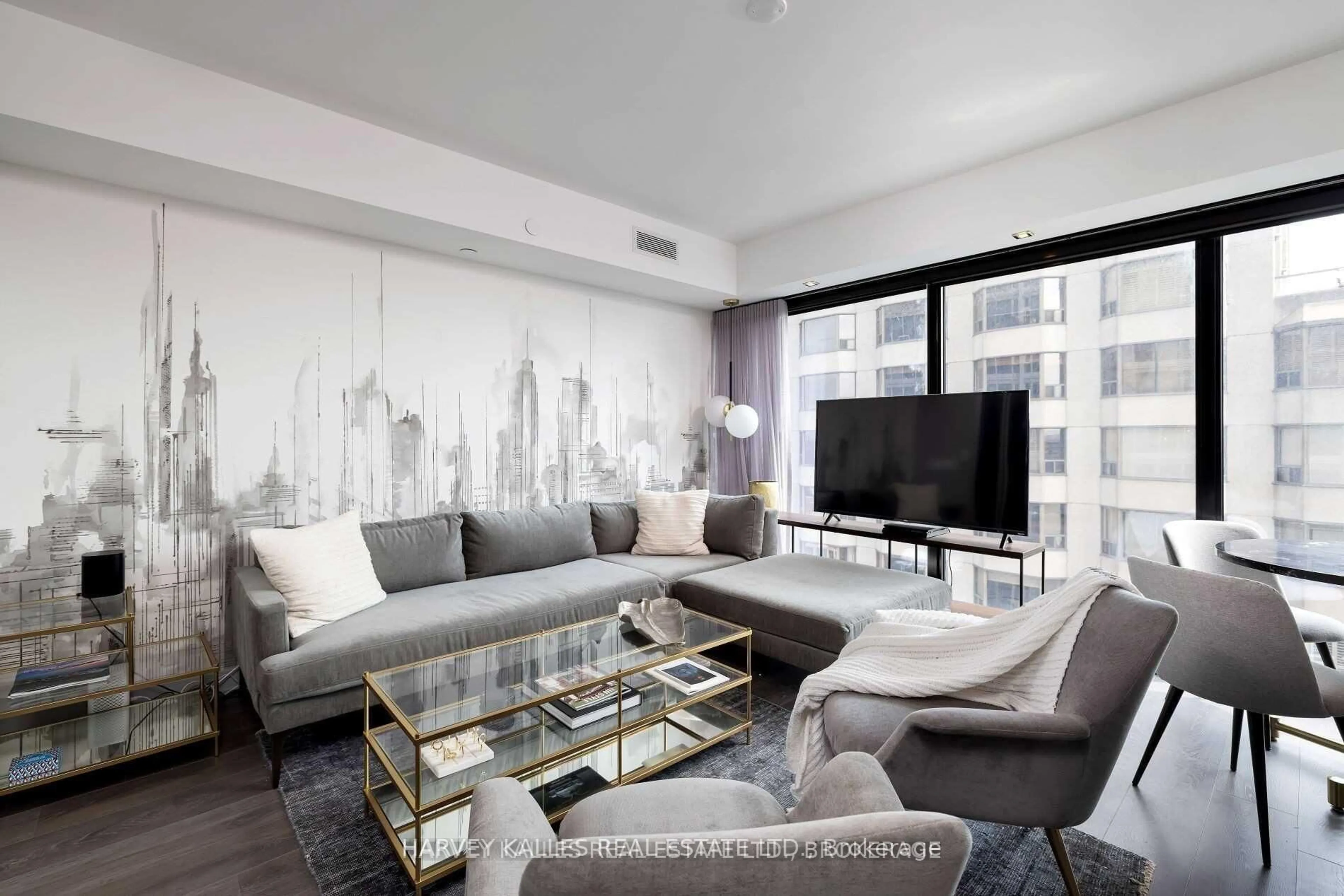 Living room with furniture, unknown for 188 Cumberland St #2208, Toronto Ontario M5R 2G3