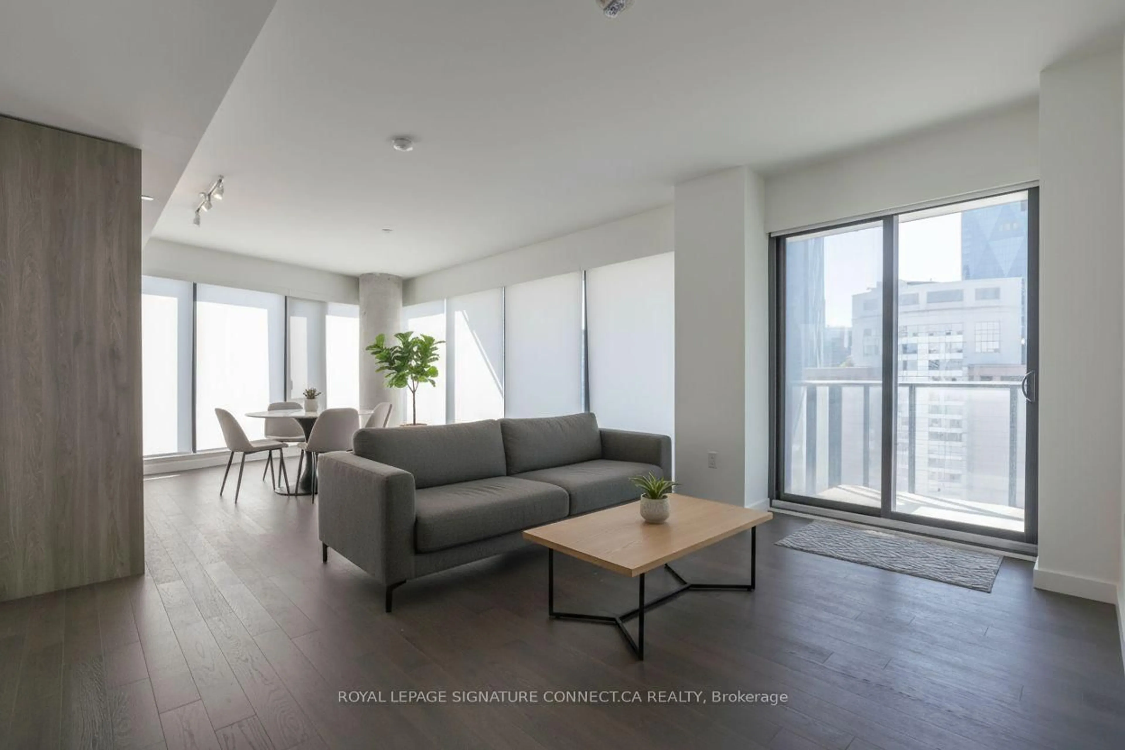 Living room with furniture, unknown for 2A Church St #2703, Toronto Ontario M5E 0E1