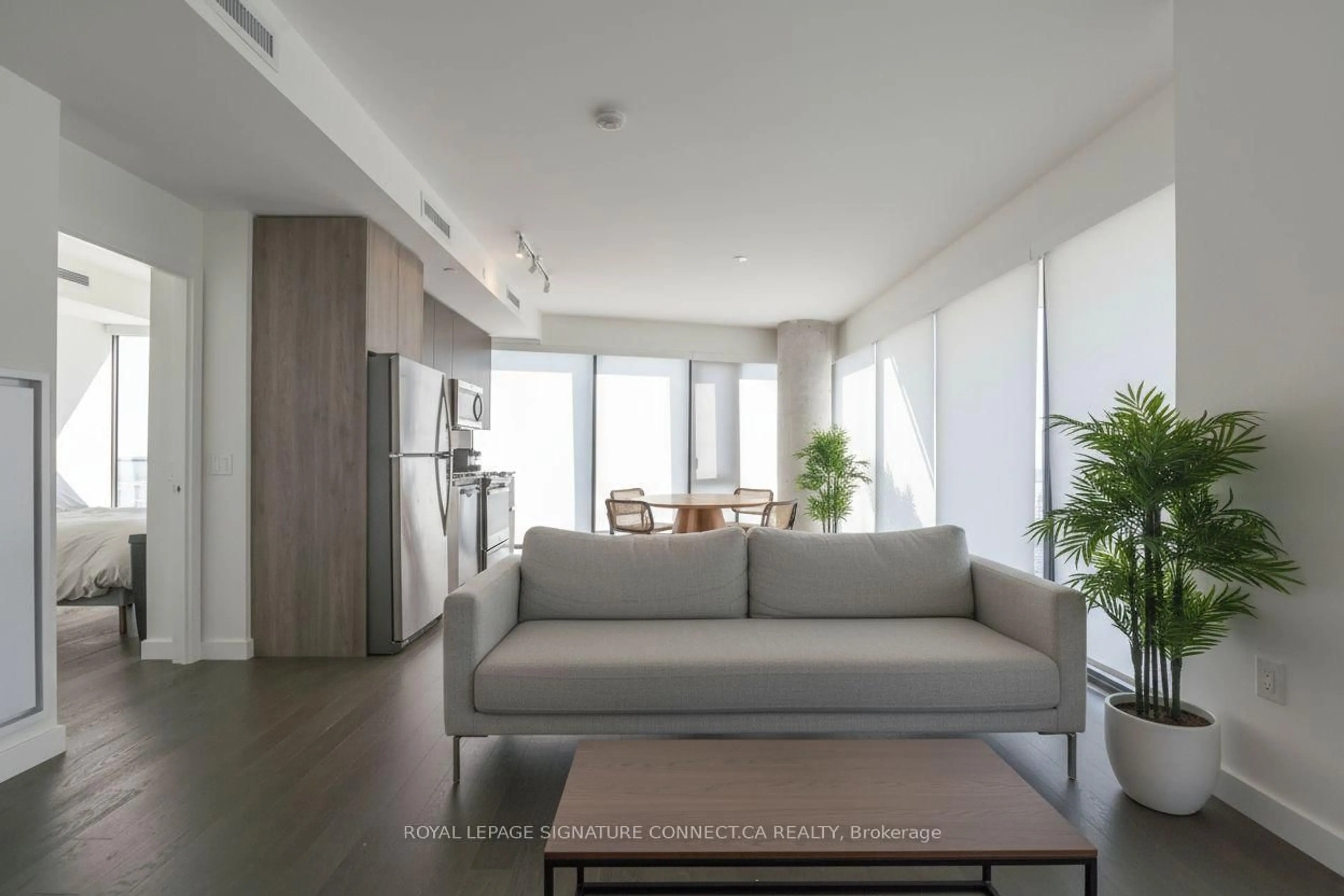 Living room with furniture, unknown for 2A Church St #2703, Toronto Ontario M5E 0E1