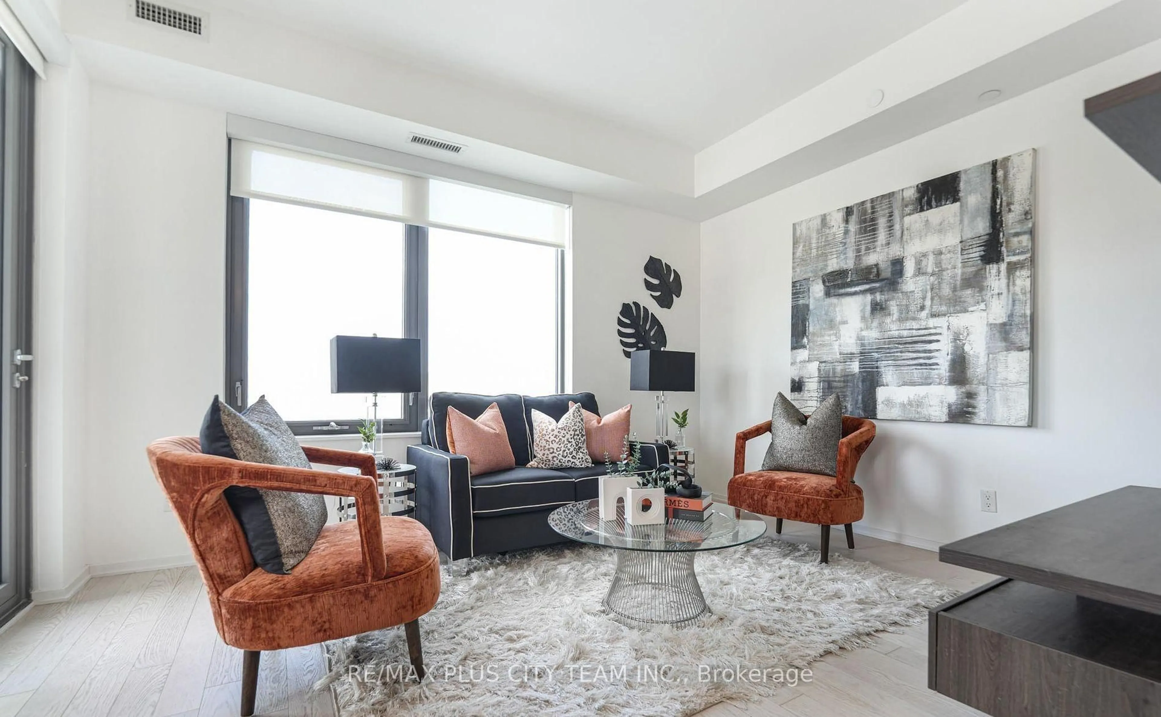 Living room with furniture, unknown for 12 Bonnycastle St #504, Toronto Ontario M5A 0C8