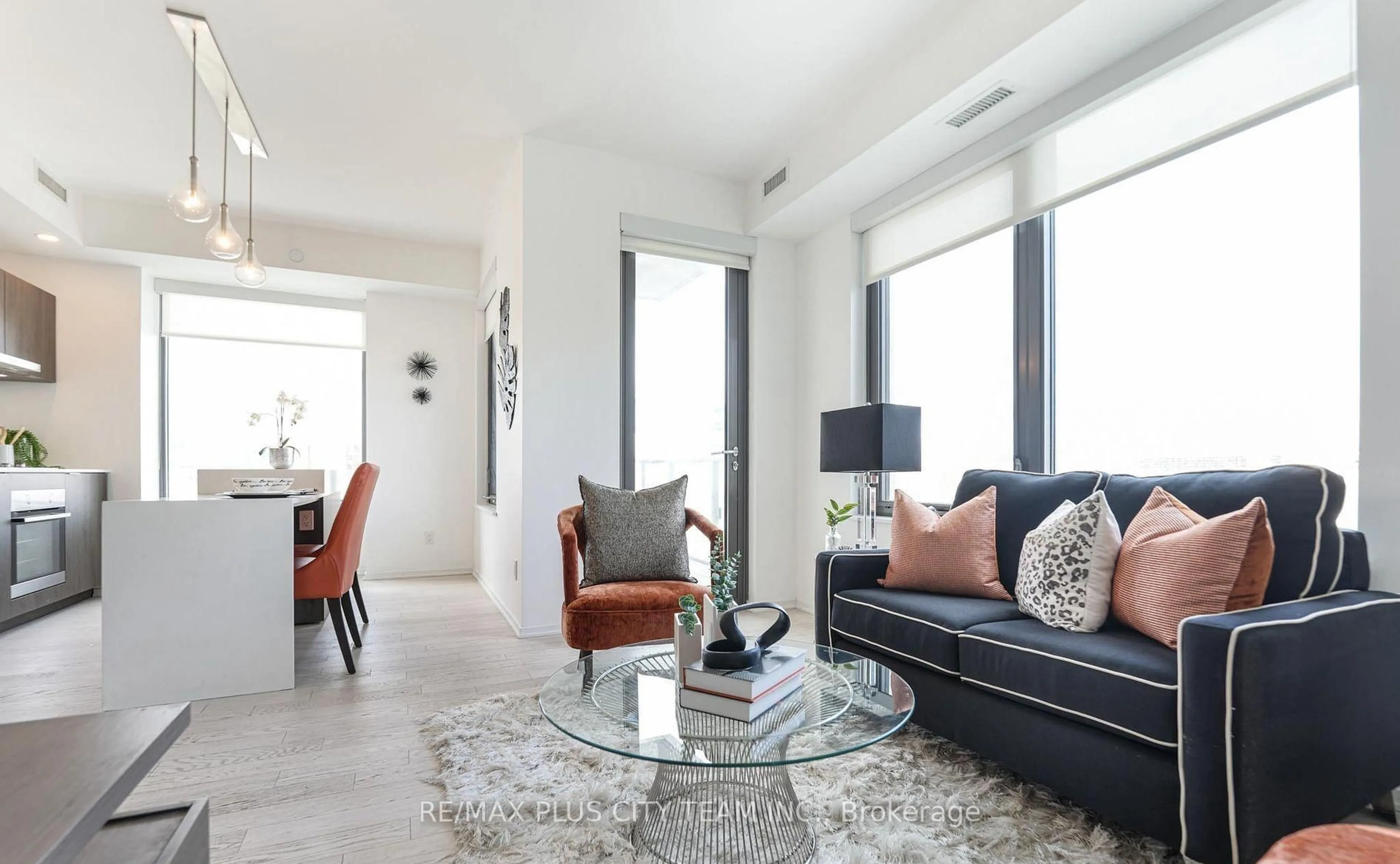 Living room with furniture, unknown for 12 Bonnycastle St #504, Toronto Ontario M5A 0C8