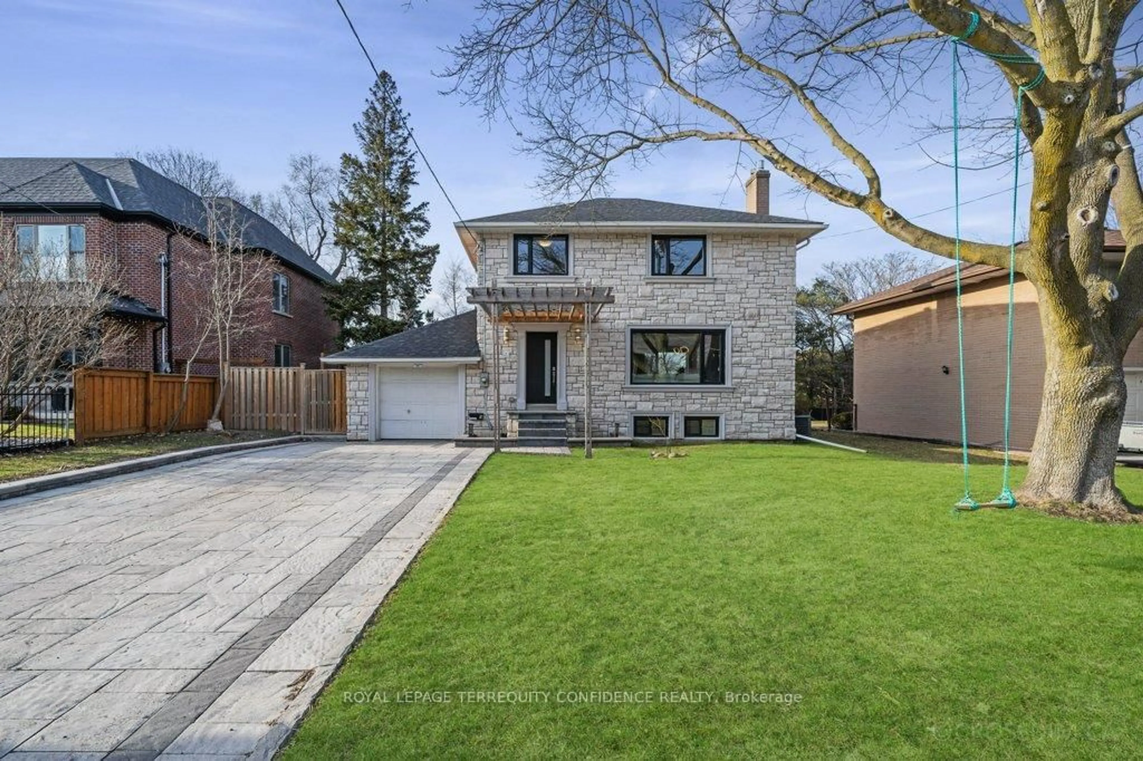 Home with brick exterior material, street for 8 Glenelia Ave, Toronto Ontario M2M 2K7