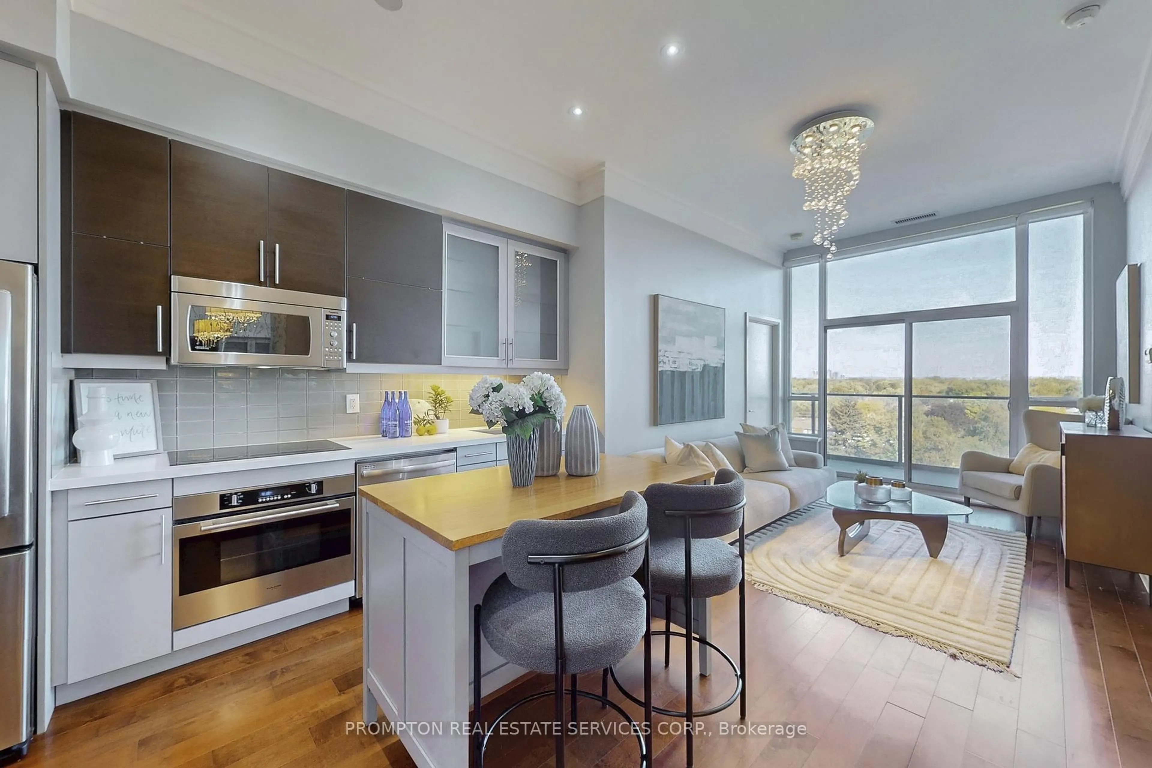 Open concept kitchen, unknown for 399 Spring Garden Ave #Ph703, Toronto Ontario M2N 3H6