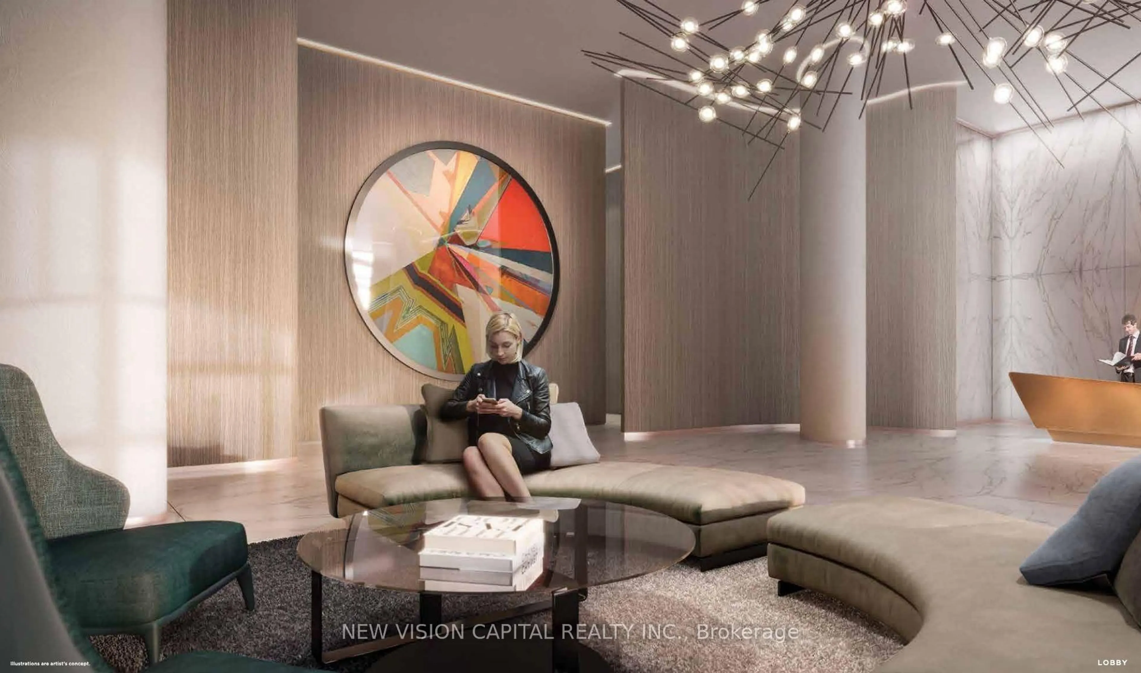 Lobby for 50 o'neill Rd #405, Toronto Ontario M3C 0R1