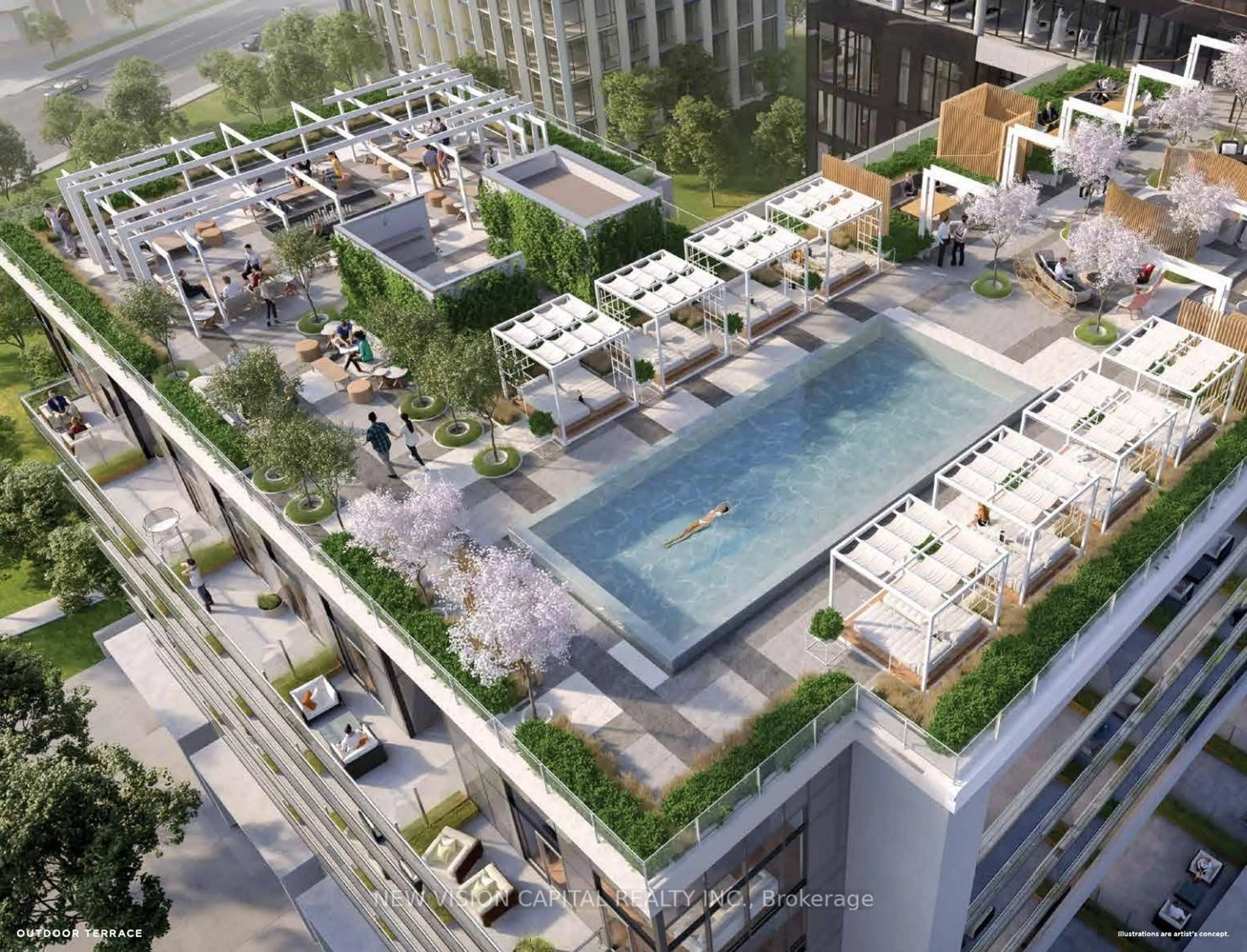 Pool for 50 o'neill Rd #405, Toronto Ontario M3C 0R1